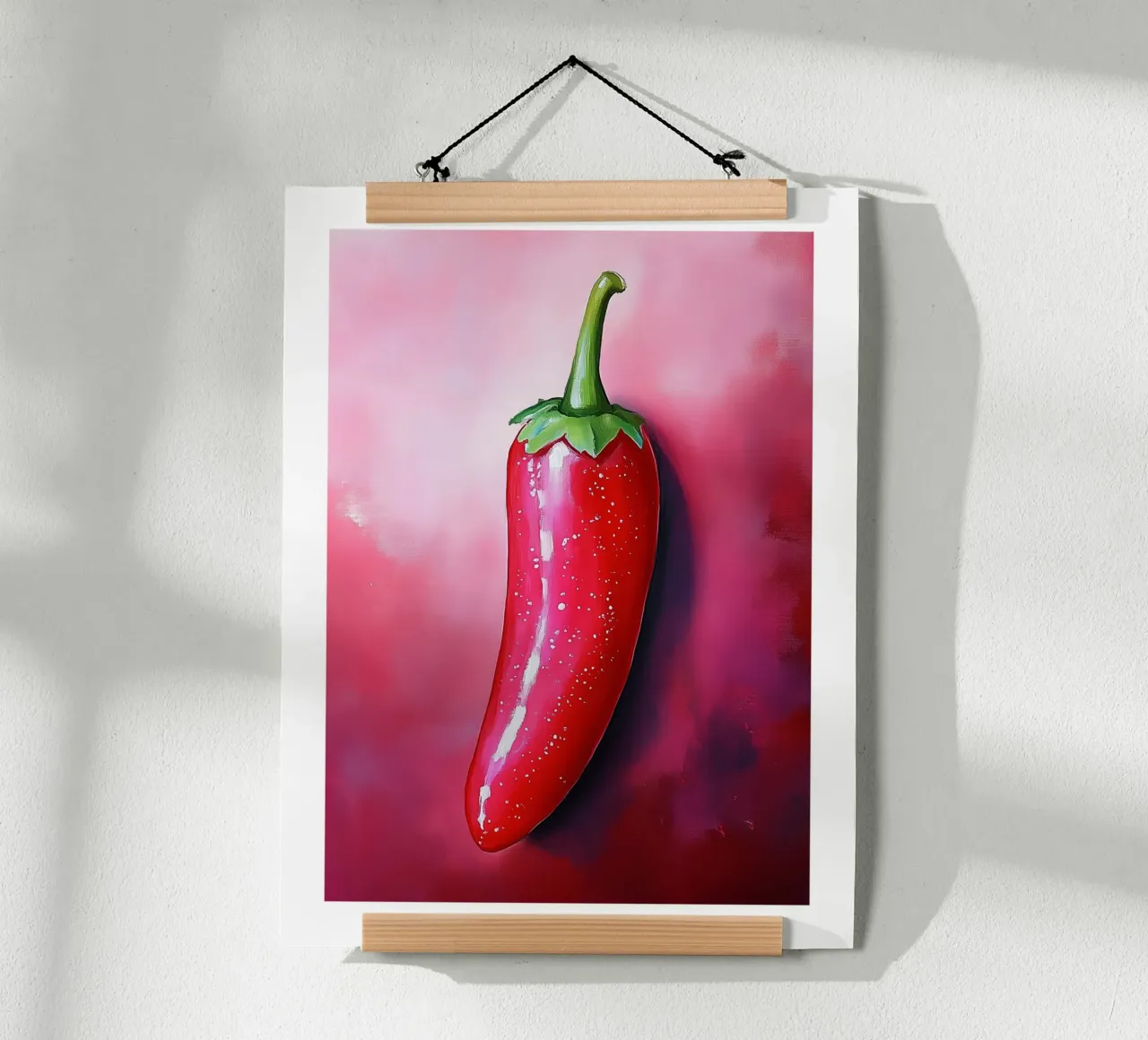 Pepe rosso carta hahnemühle da Spice & Style