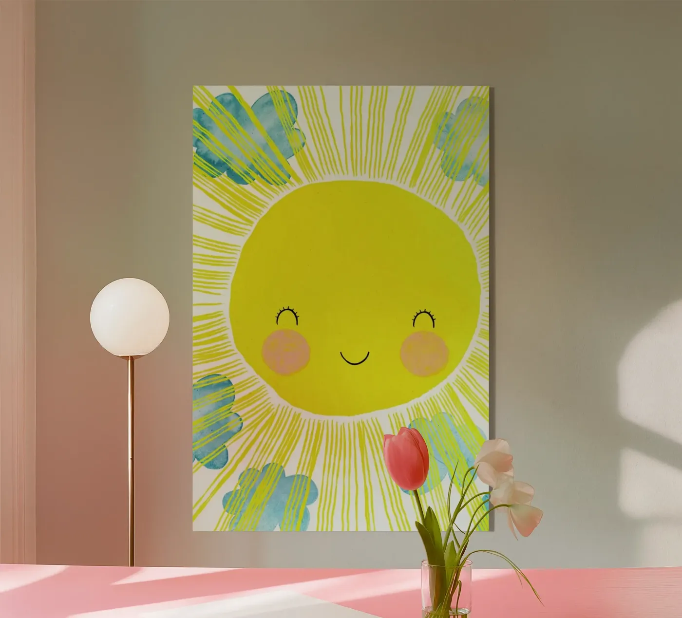 Matahari acrylic glass by treechild