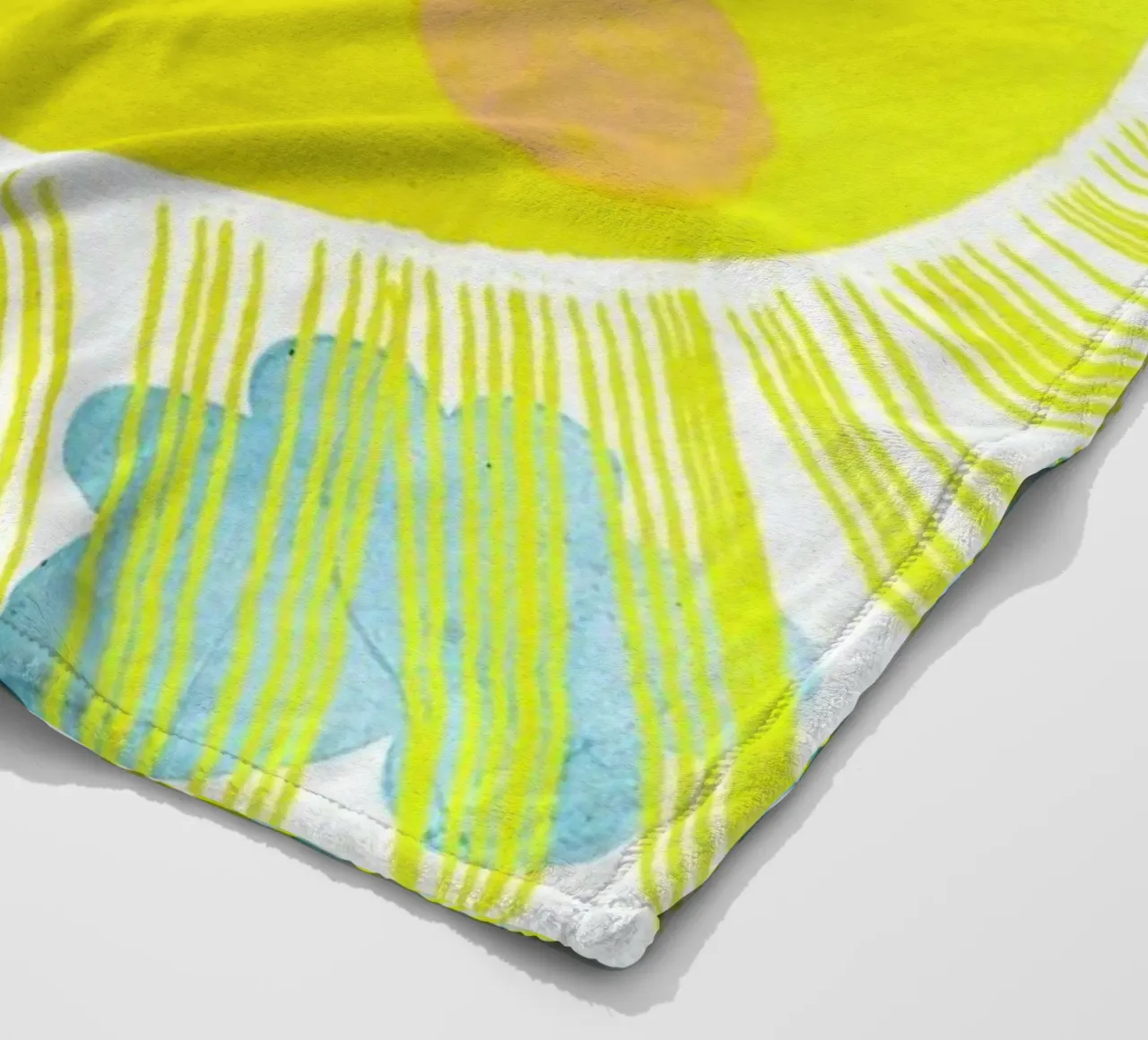 Matahari Fleecedecke von treechild