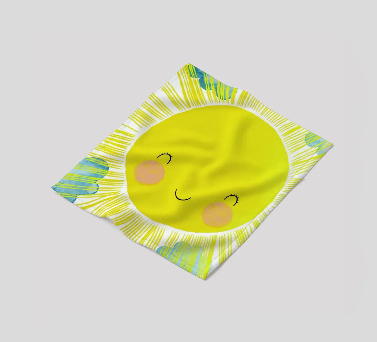 Matahari Fleecedecke von treechild