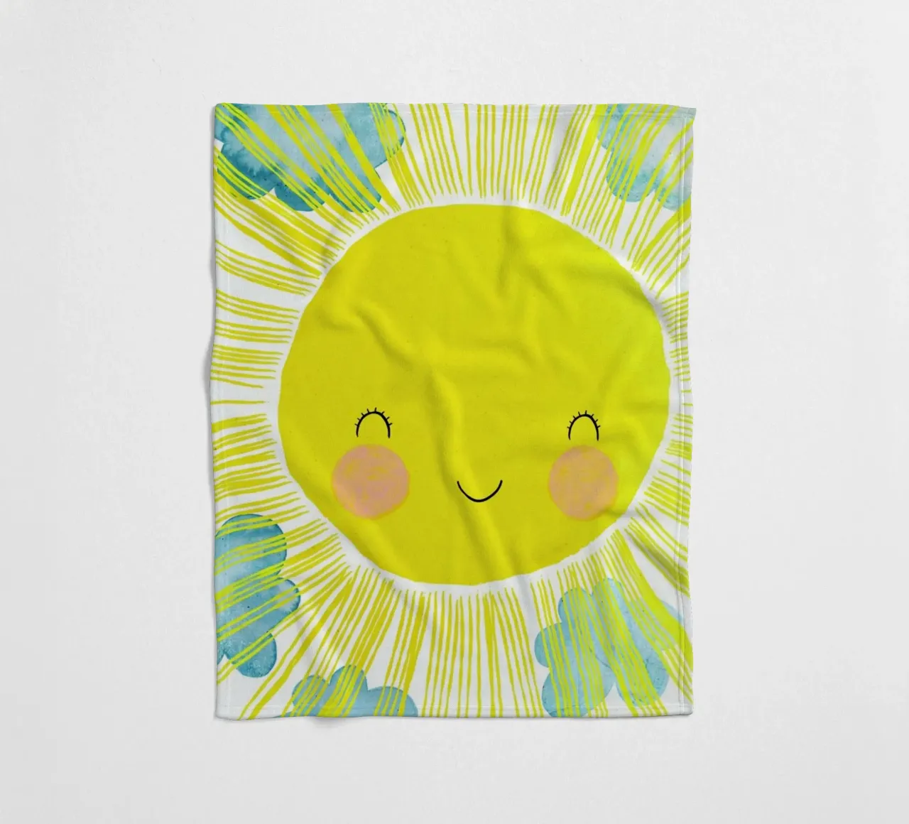 Matahari Fleecedecke von treechild