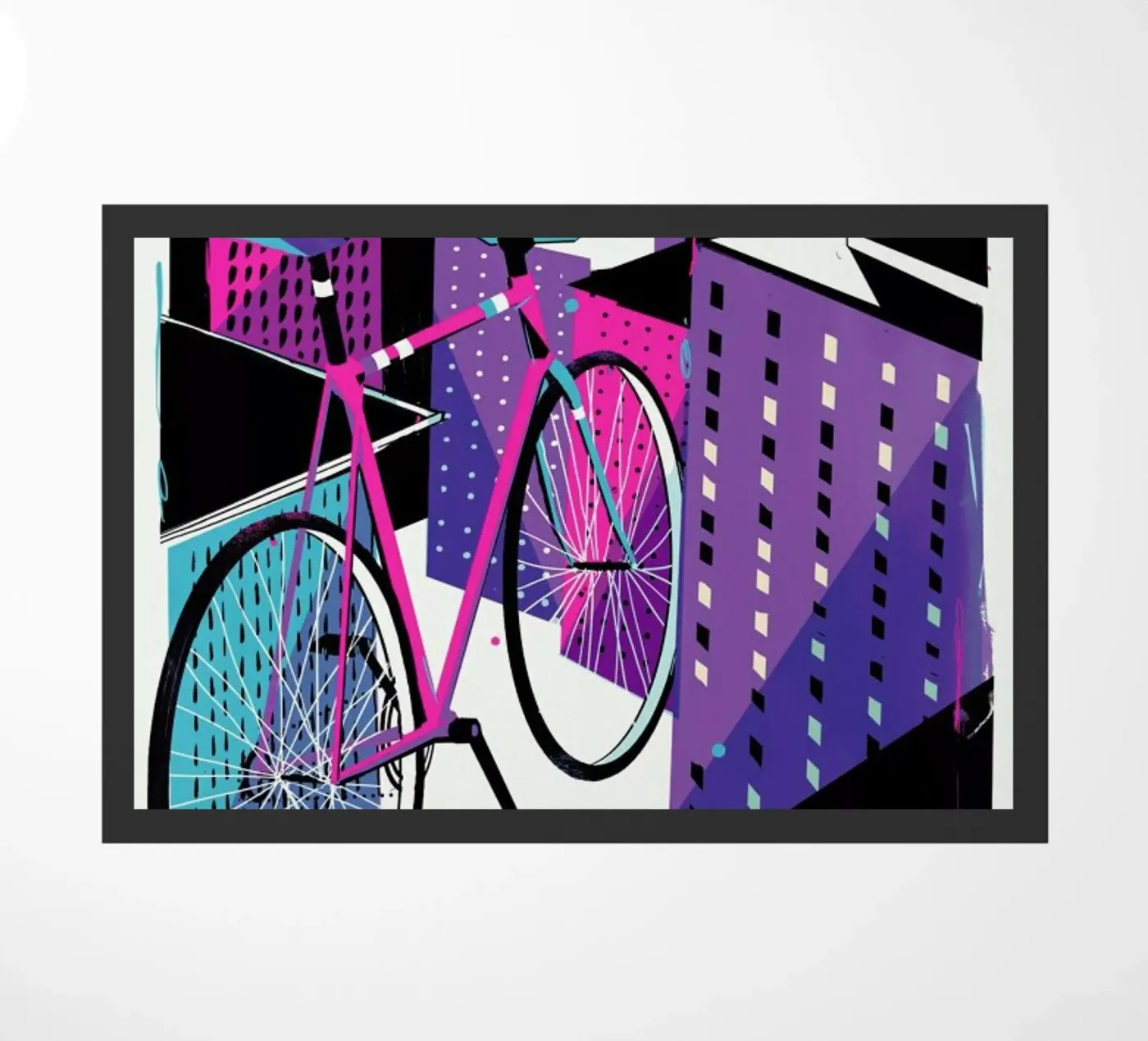 Bicycle deurmat van Pietari Posti