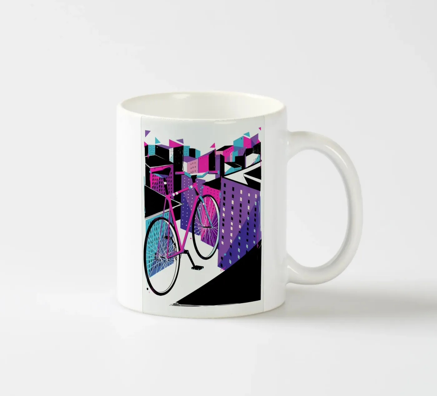 Bicycle ceramic mug by Pietari Posti