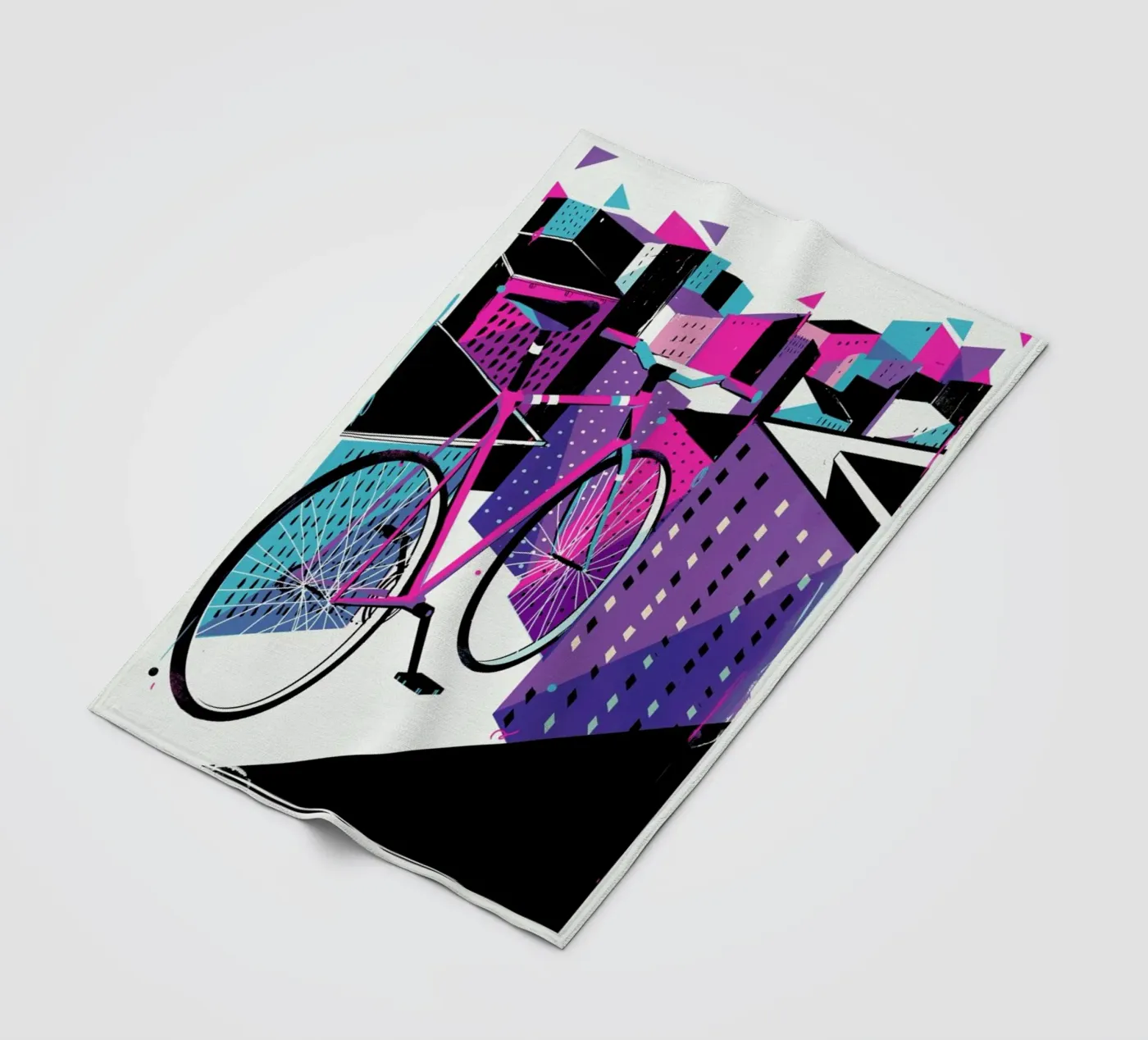 Bicycle Fleecedecke von Pietari Posti