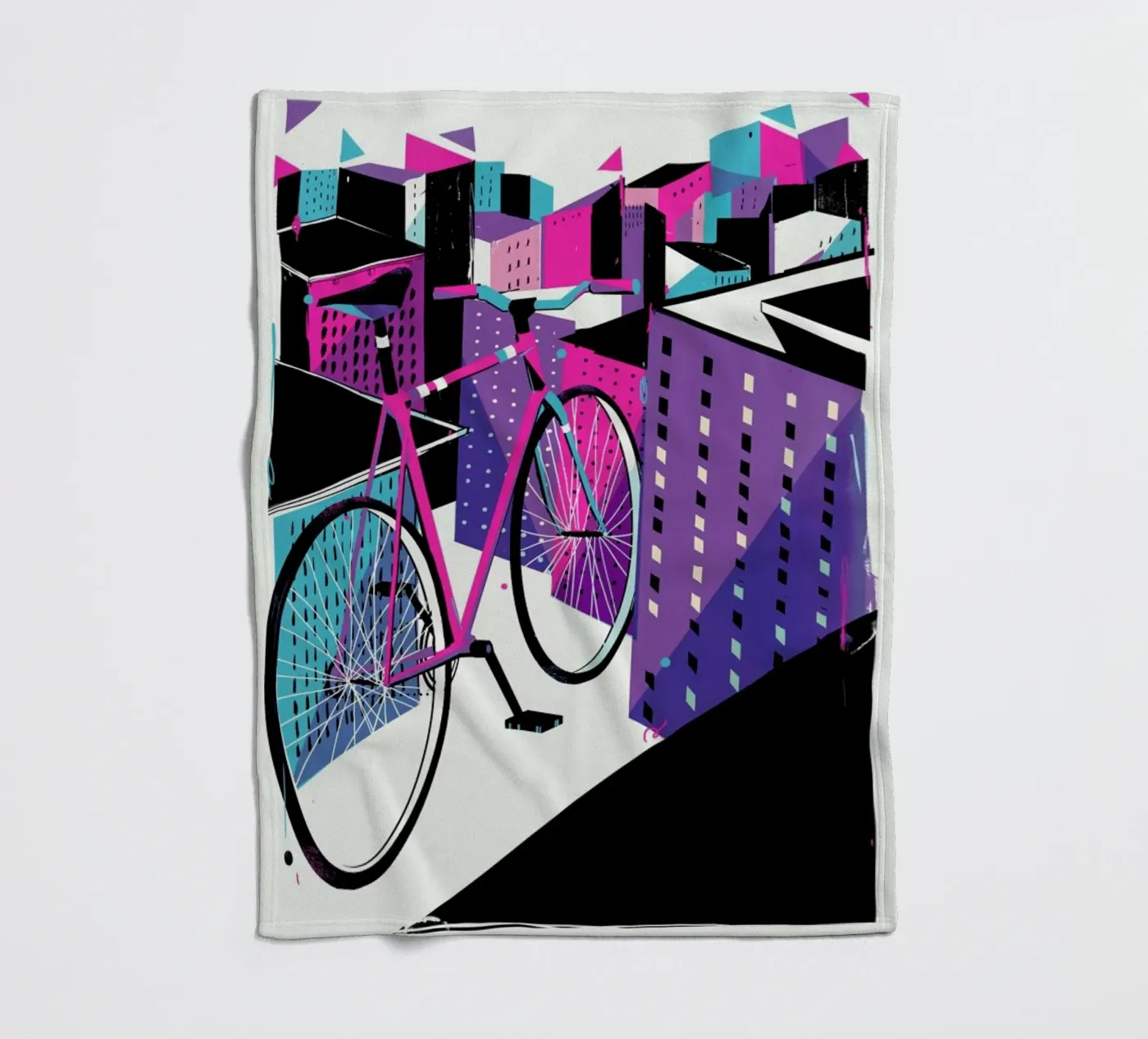 Bicycle Fleecedecke von Pietari Posti