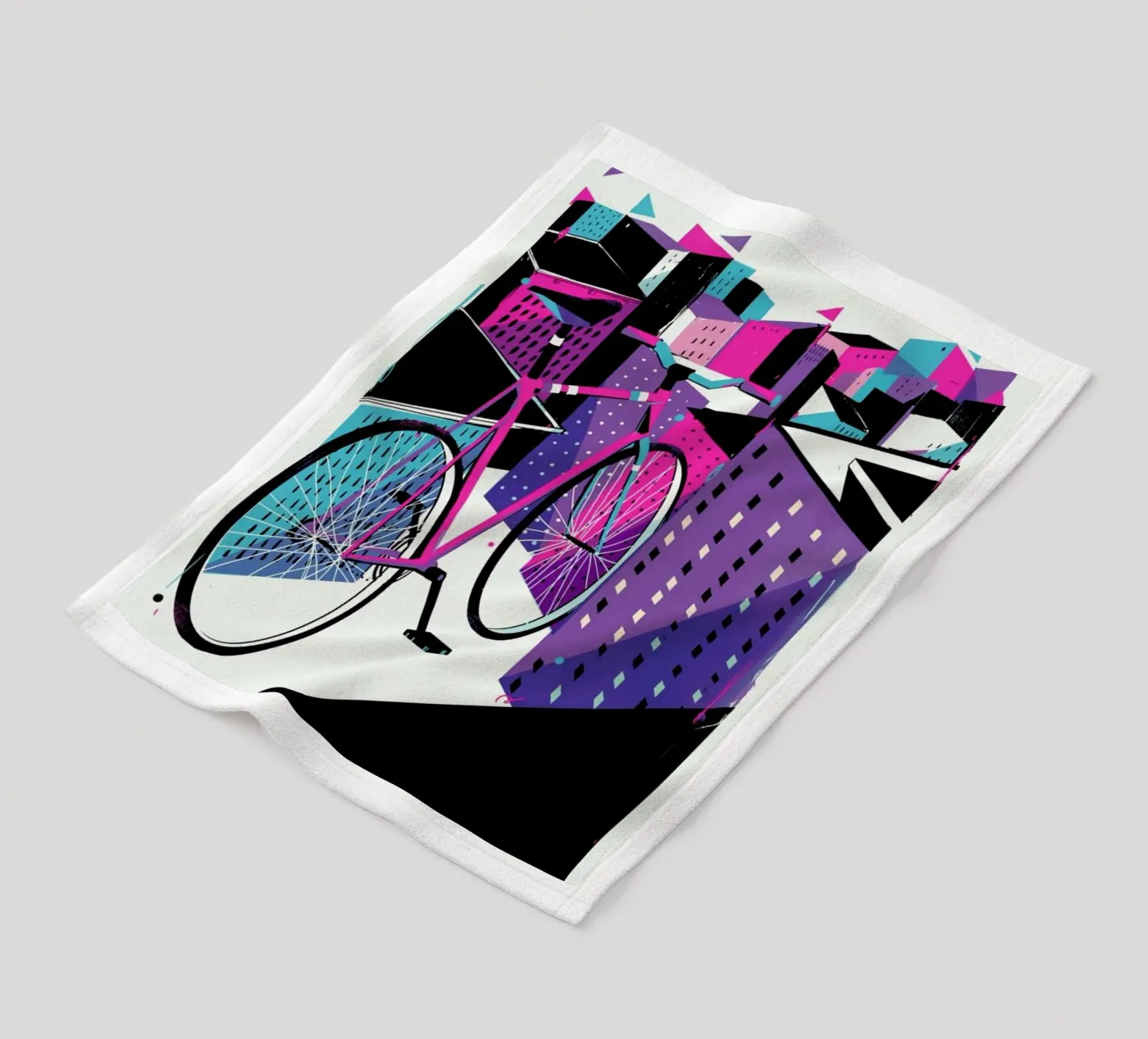 Bicycle Fleecedecke von Pietari Posti