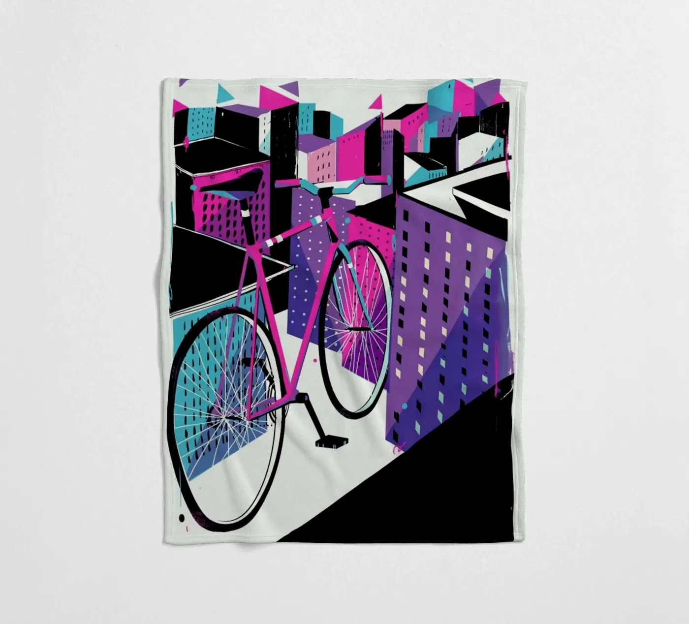 Bicycle Fleecedecke von Pietari Posti