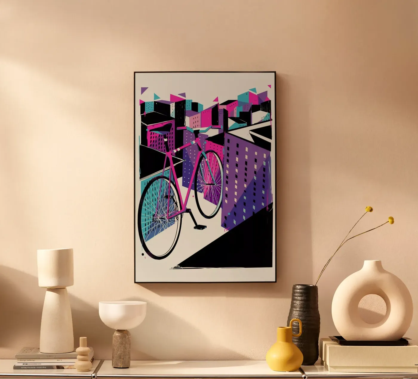 Bicycle acryl van Pietari Posti