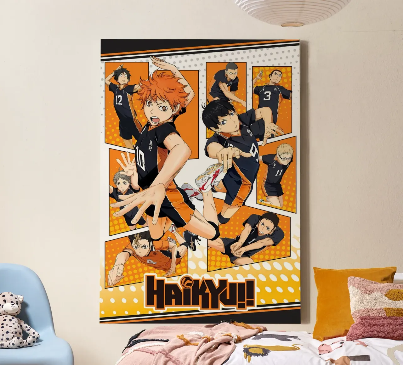 volare alto haikyu tela con Cornice a cassetta da Manh beo