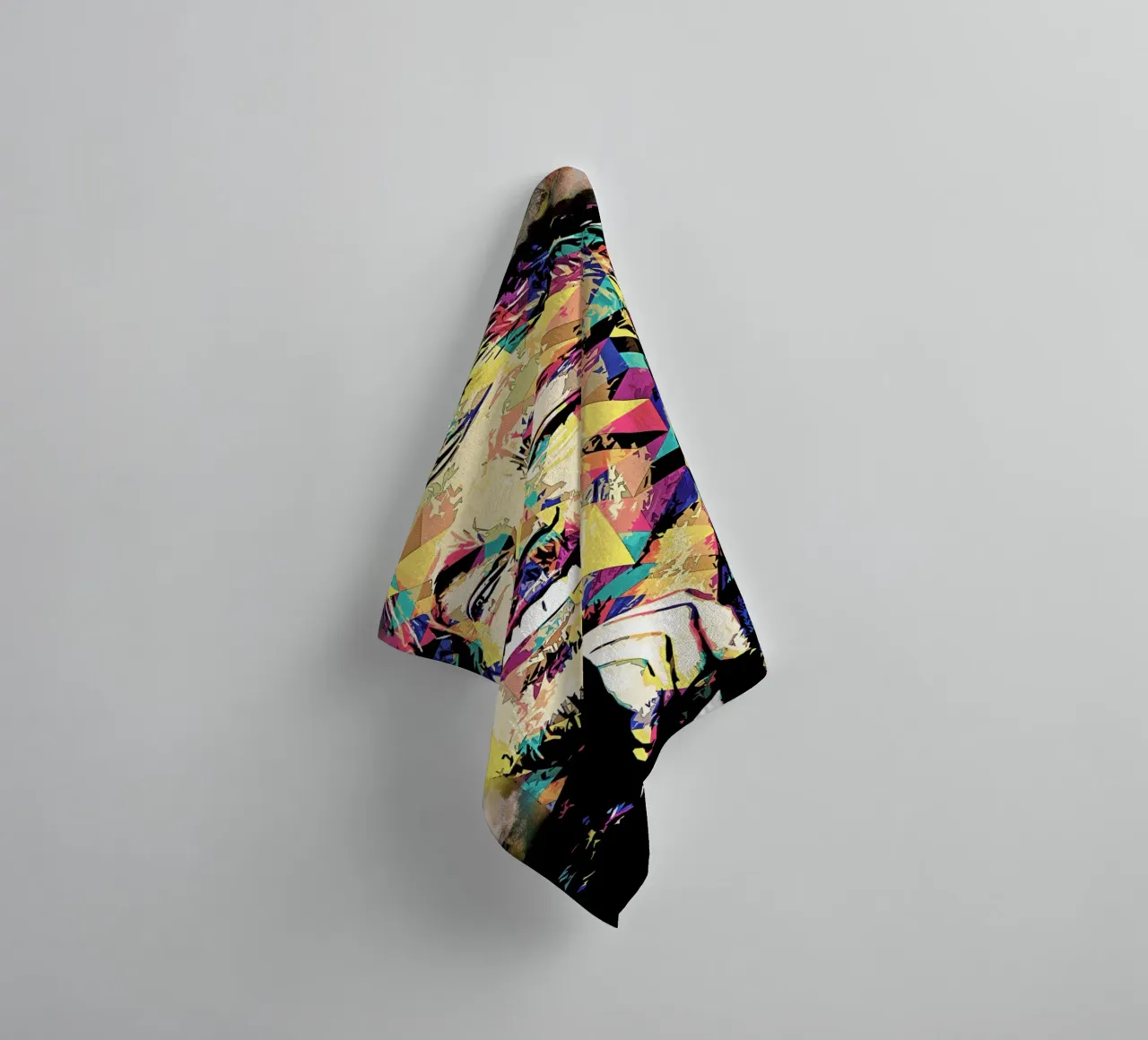 Art of Daniel Johns towel by neonartroom