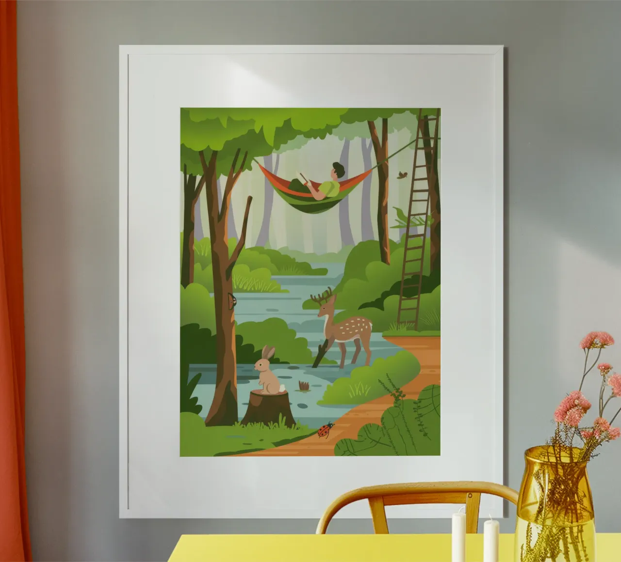 Armonia della foresta poster da Artie Shifa