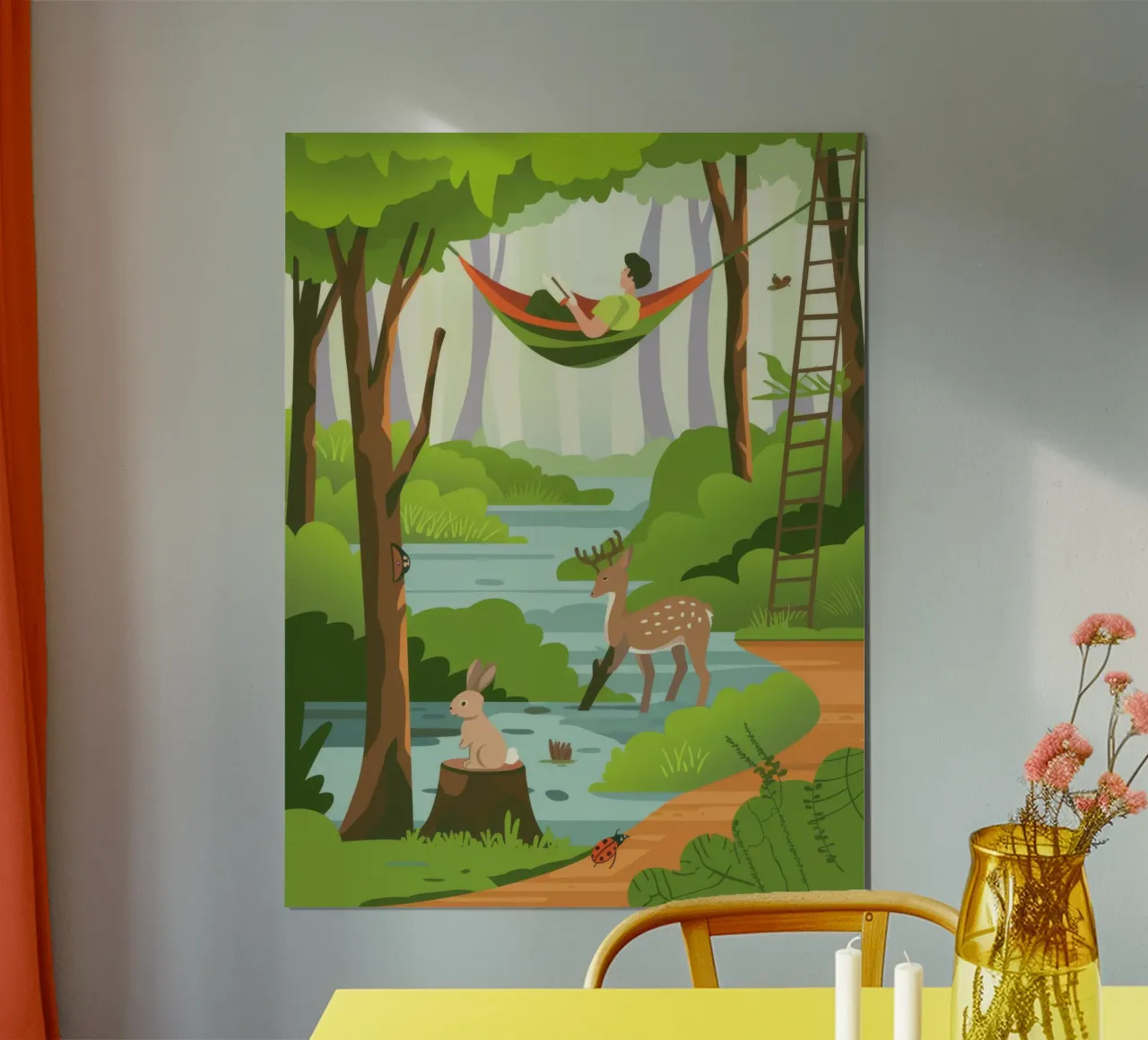 Armonia della foresta poster da Artie Shifa