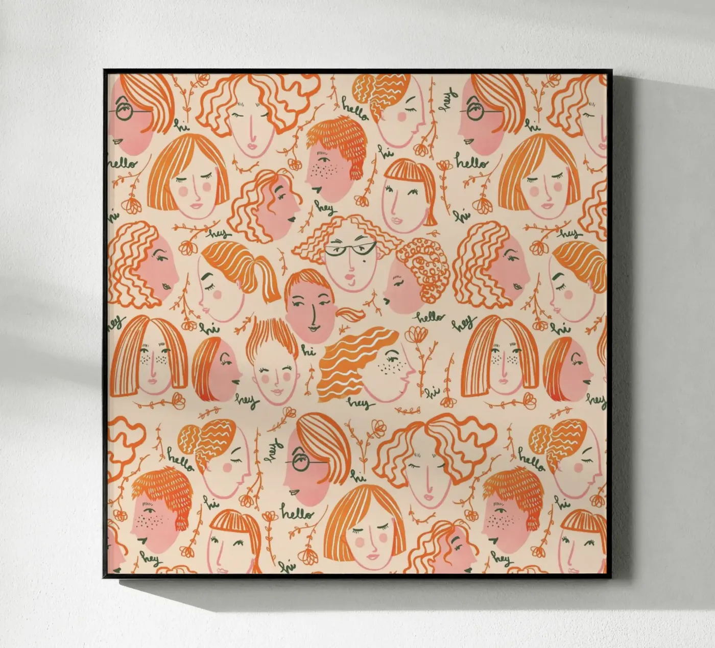 Greetings Acryl-Glas von Moira Scicluna Zahra