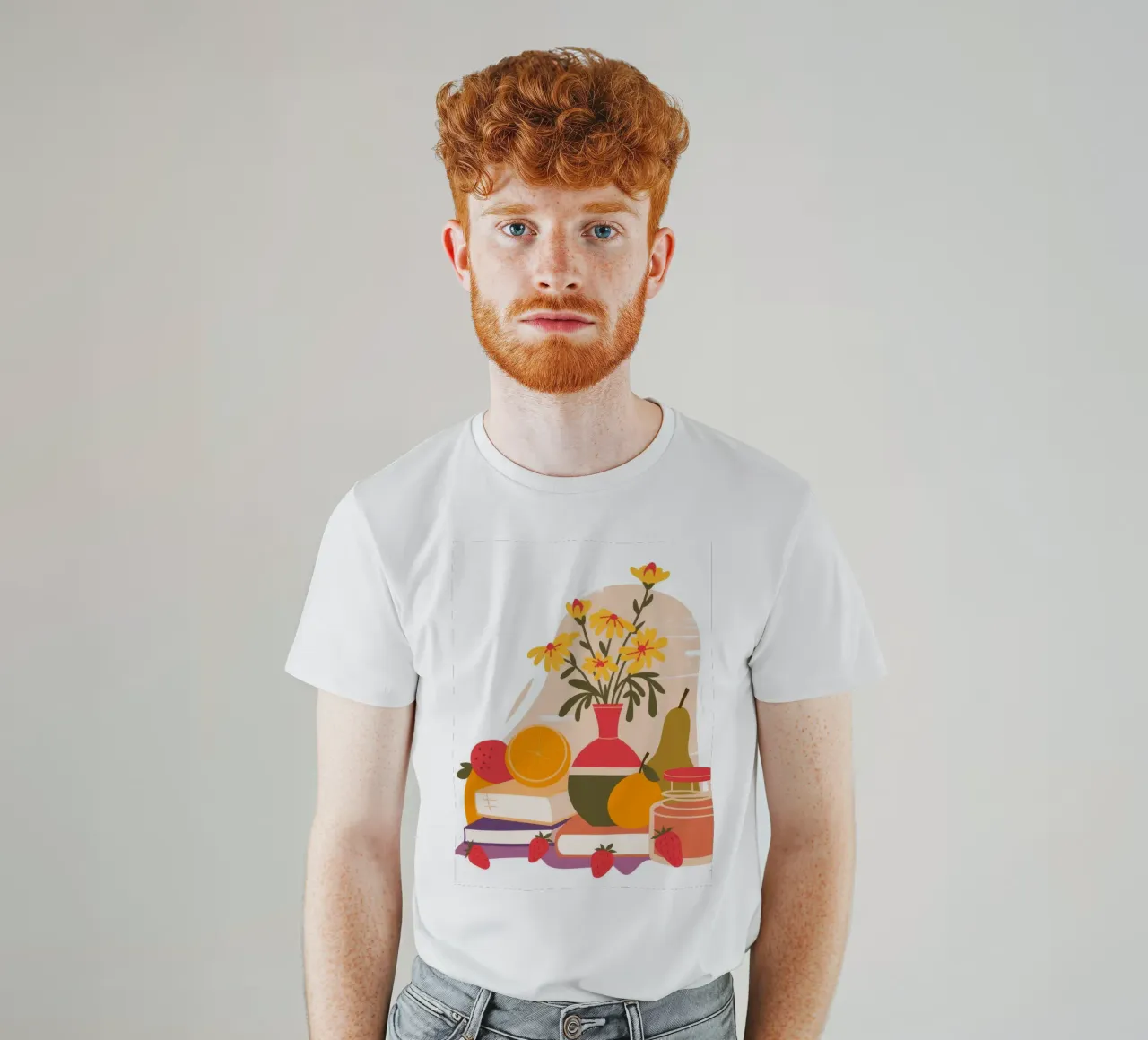 Natura morta fruttuosa t-shirt da Artie Shifa
