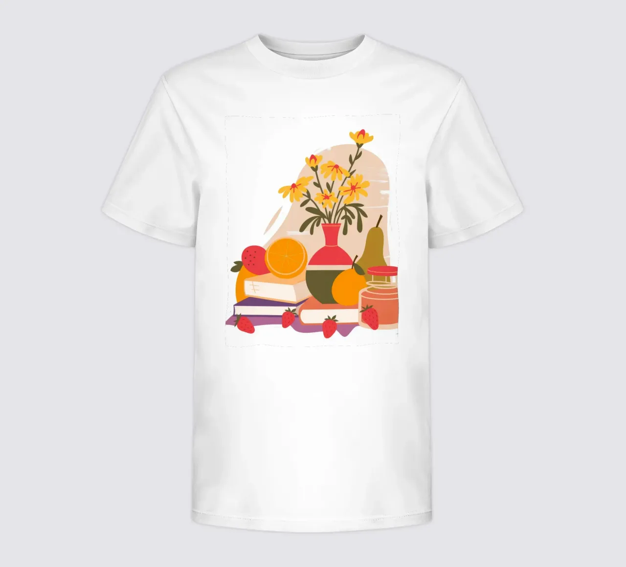 Fruchtiges Stilleben Kinder T-Shirt von Artie Shifa