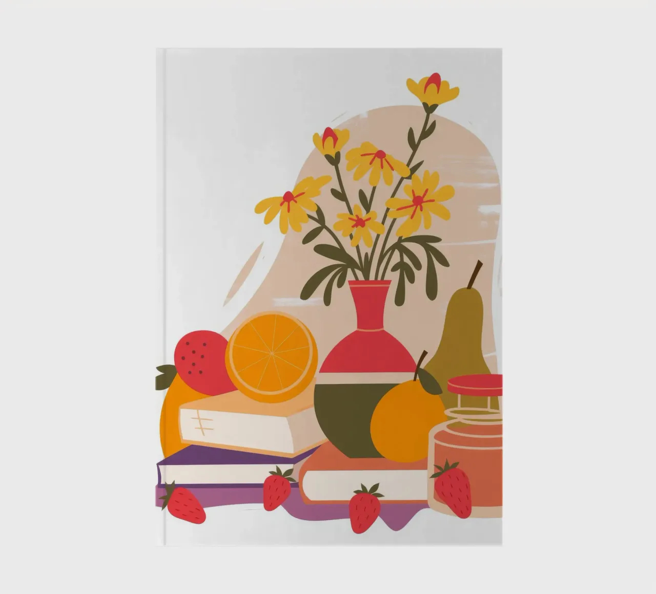 Nature morte fructueuse carnet de notes de Artie Shifa