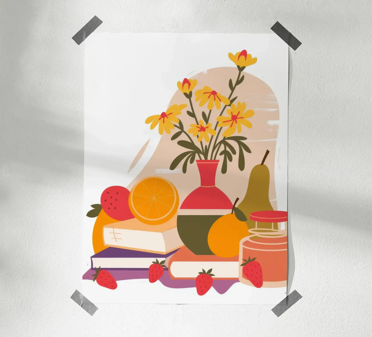 Nature morte fructueuse hahnemühle de Artie Shifa