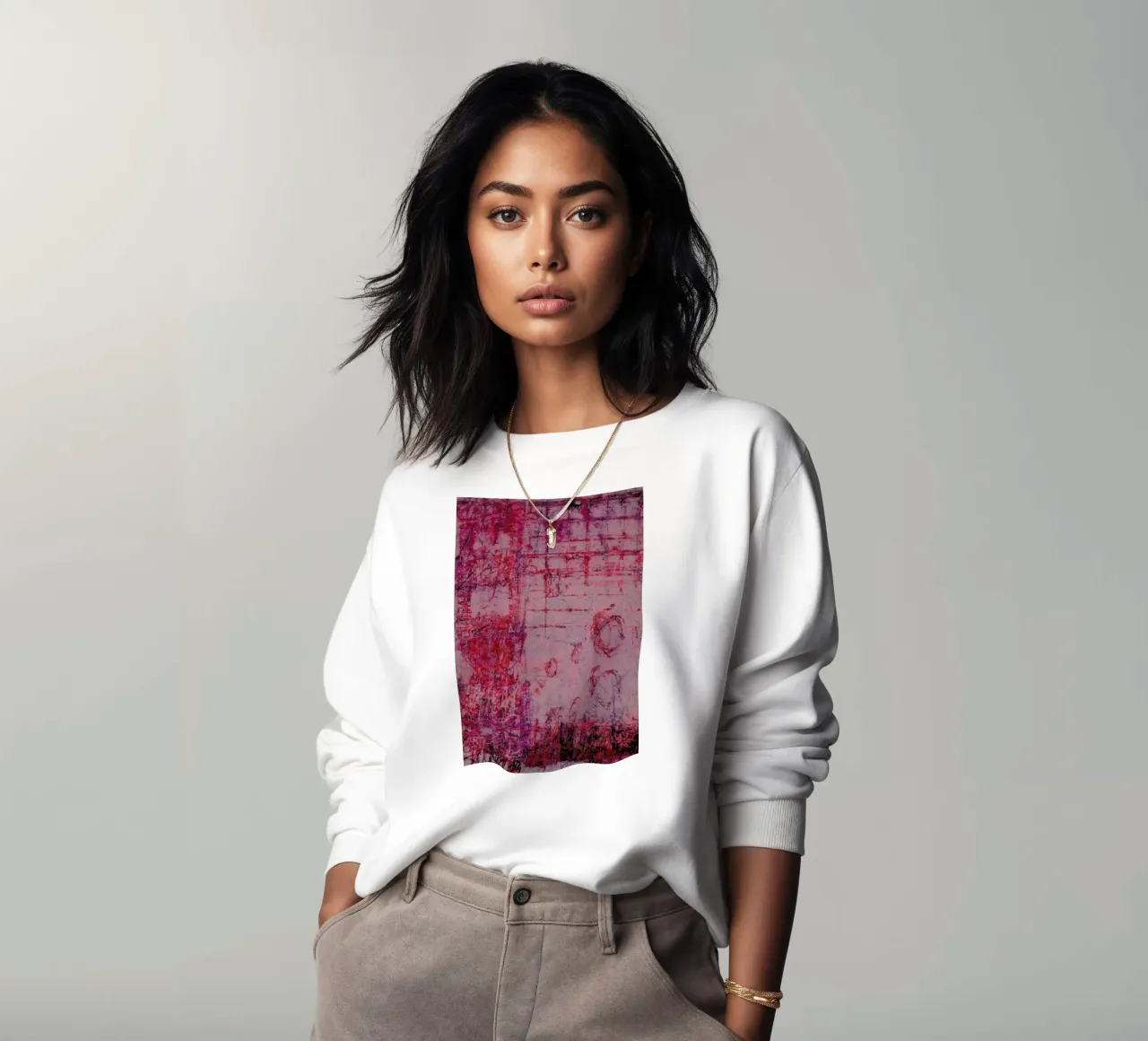 Fraying Sweatshirt von József Gábos