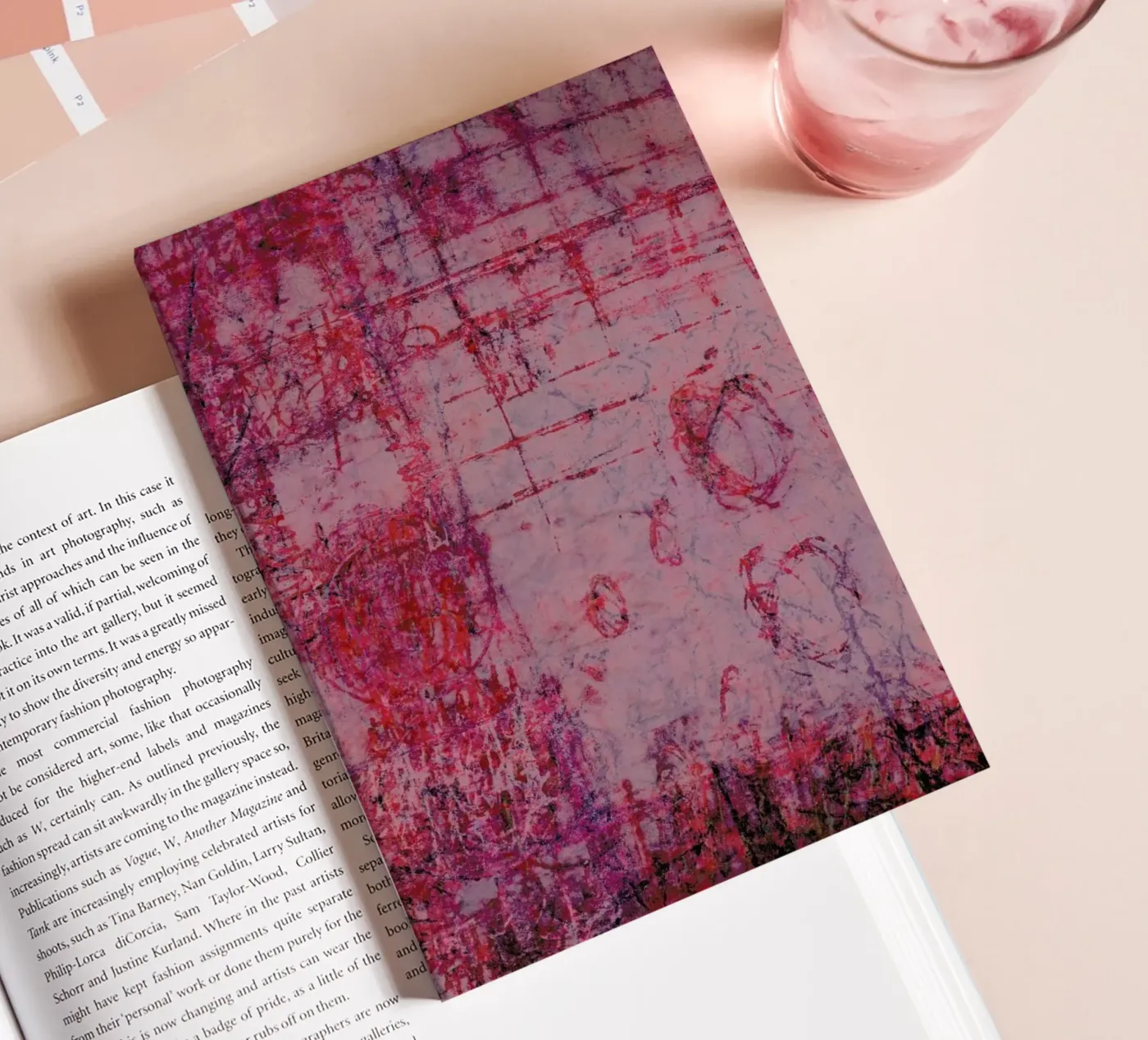 Fraying notebook by József Gábos