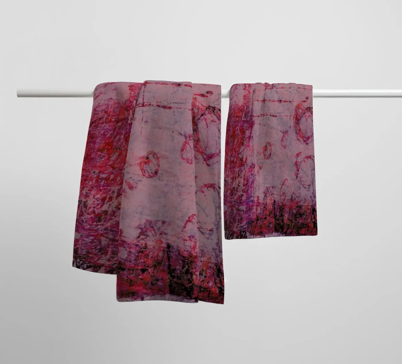 Fraying towel by József Gábos