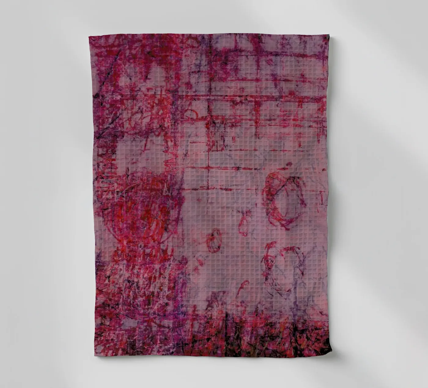 Fraying tea towel by József Gábos