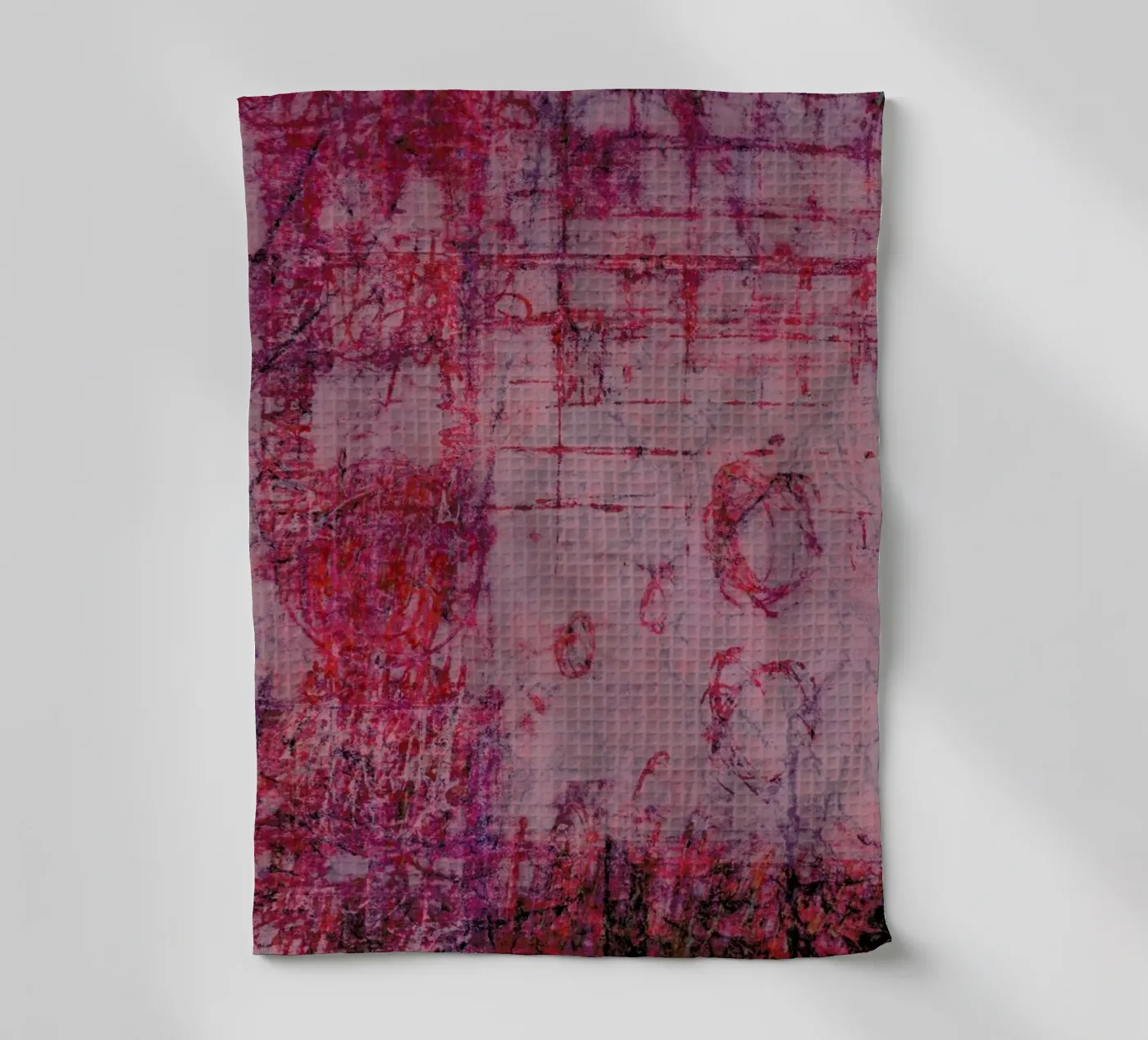 Fraying tea towel by József Gábos