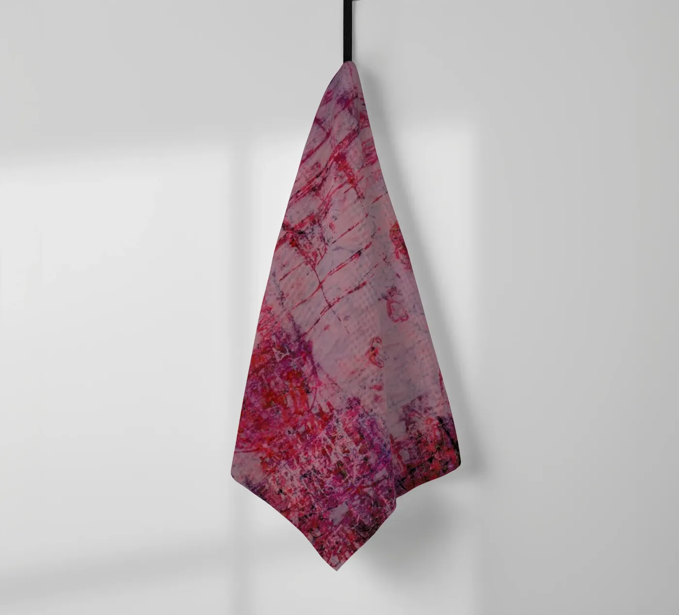 Fraying tea towel by József Gábos