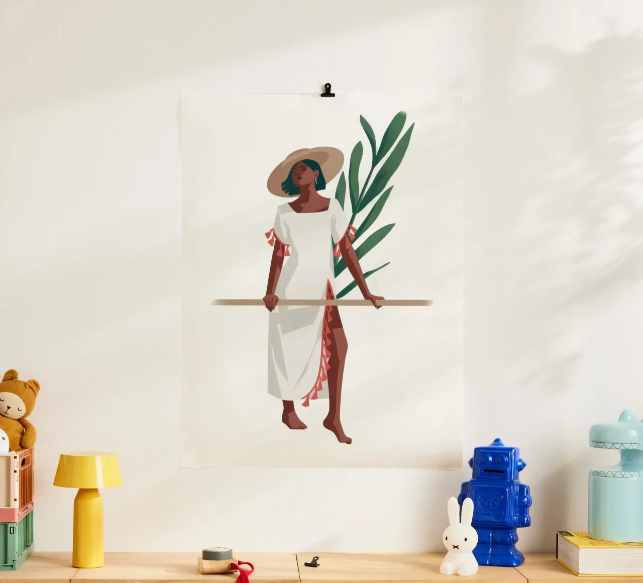 Equilibrio aggraziato poster da Artie Shifa