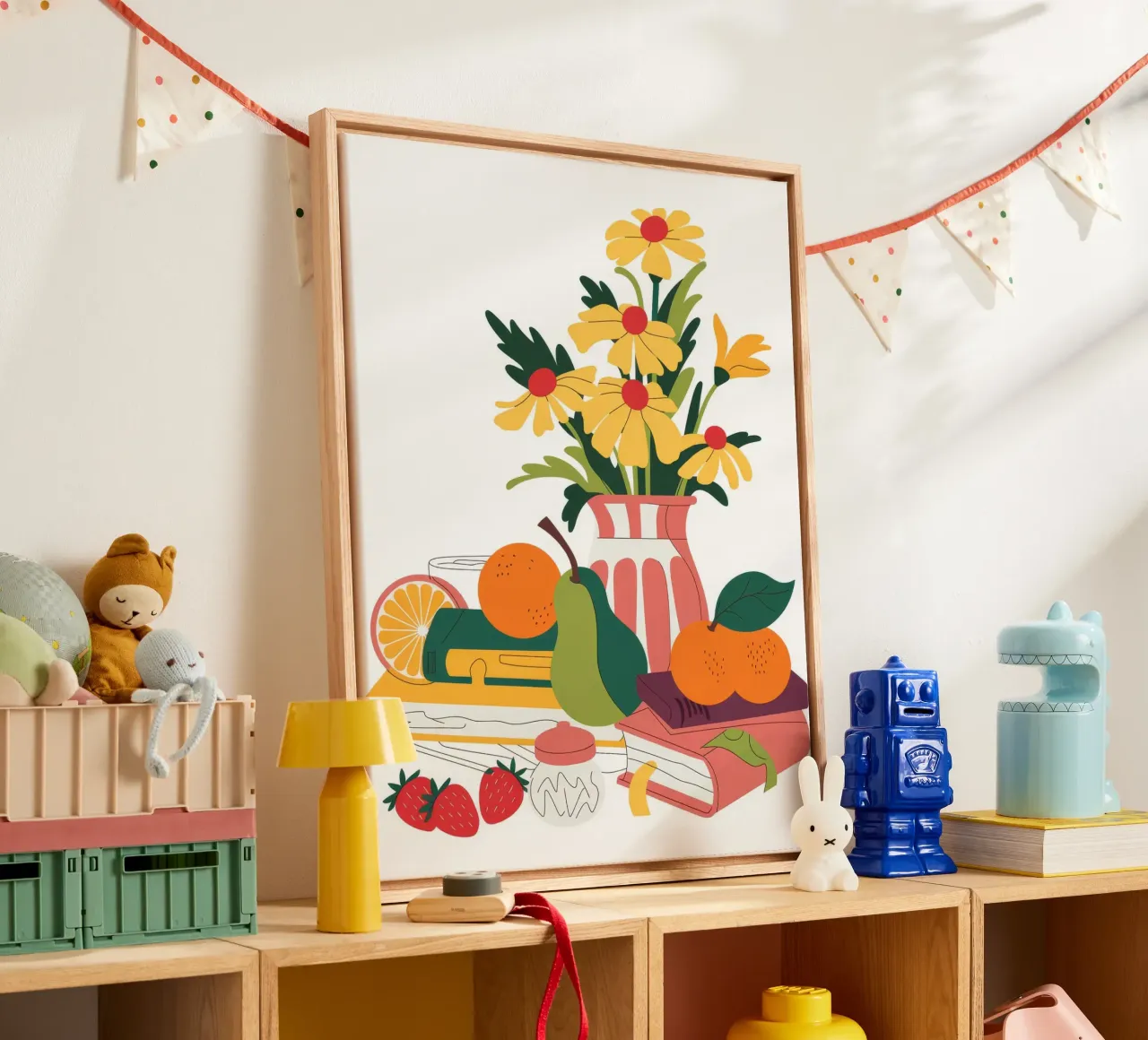 Oogst overvloed canvas van Artie Shifa