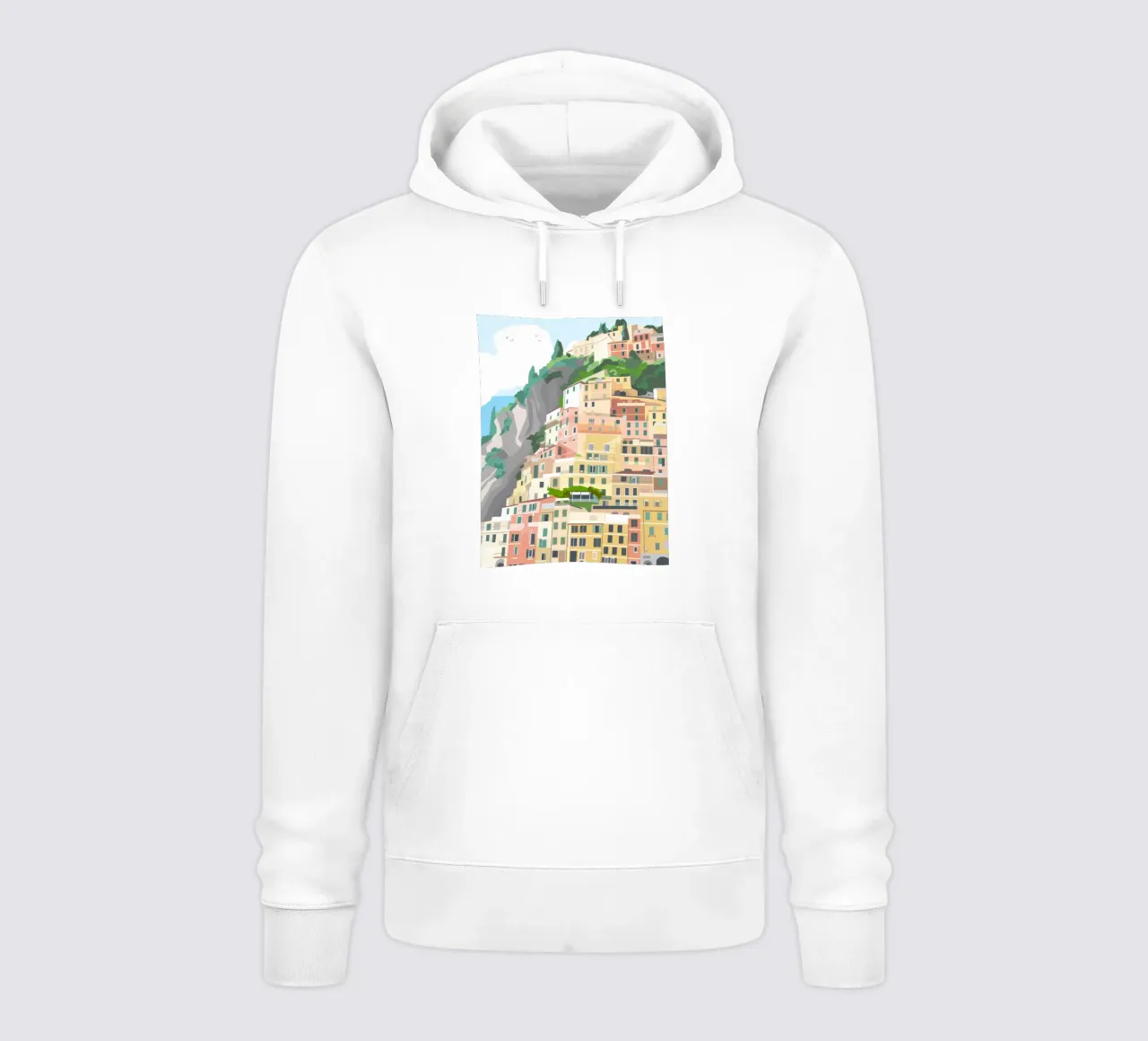 Hillside Haven felpa con cappuccio da Artie Shifa