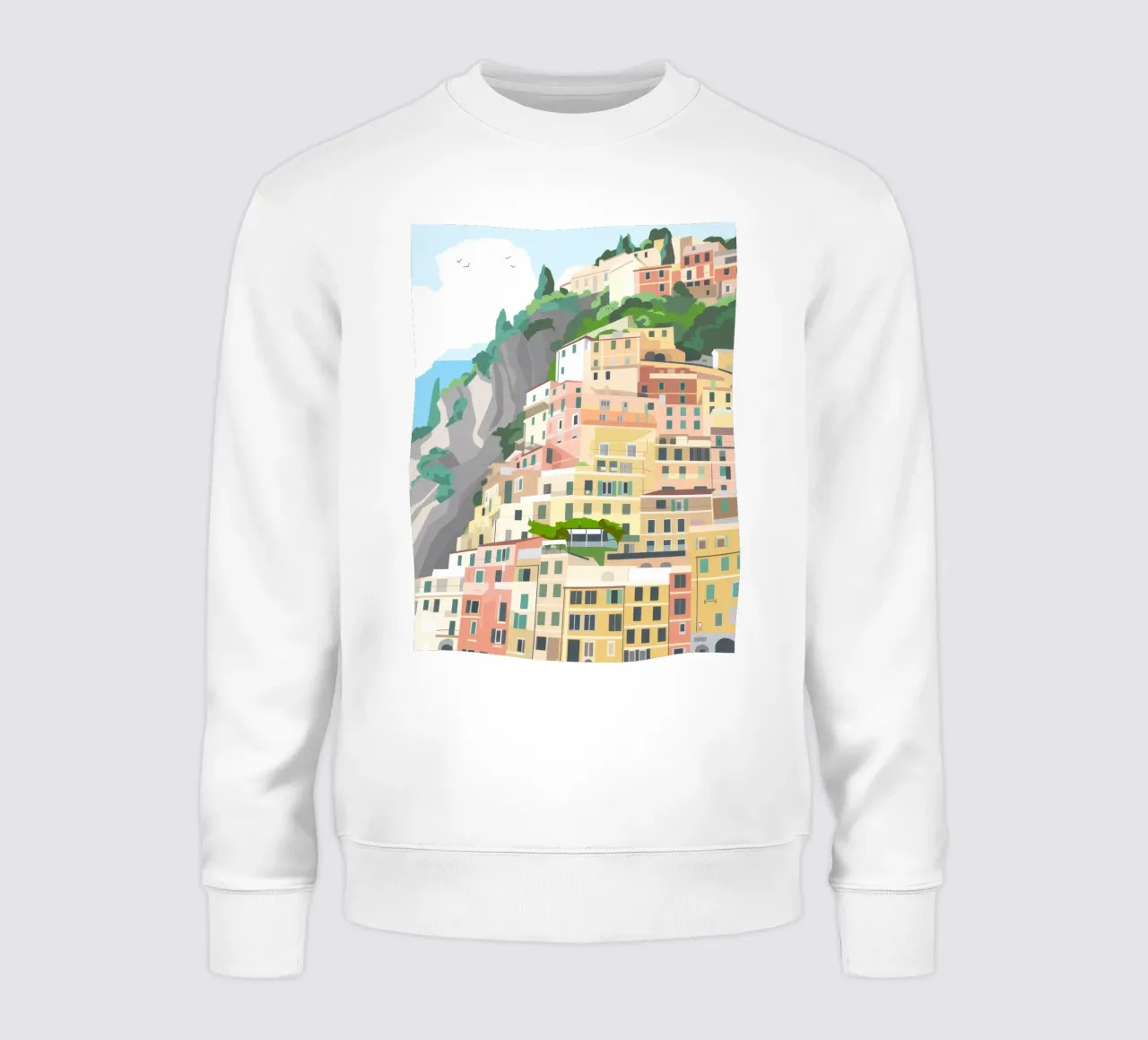 Hillside Haven felpa da Artie Shifa