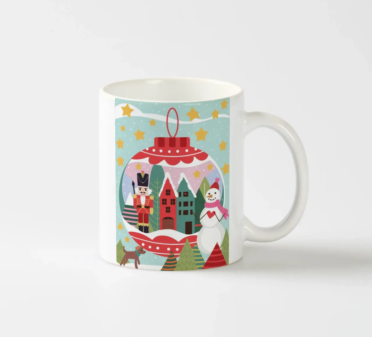 Magia delle vacanze tazza in ceramica da Artie Shifa