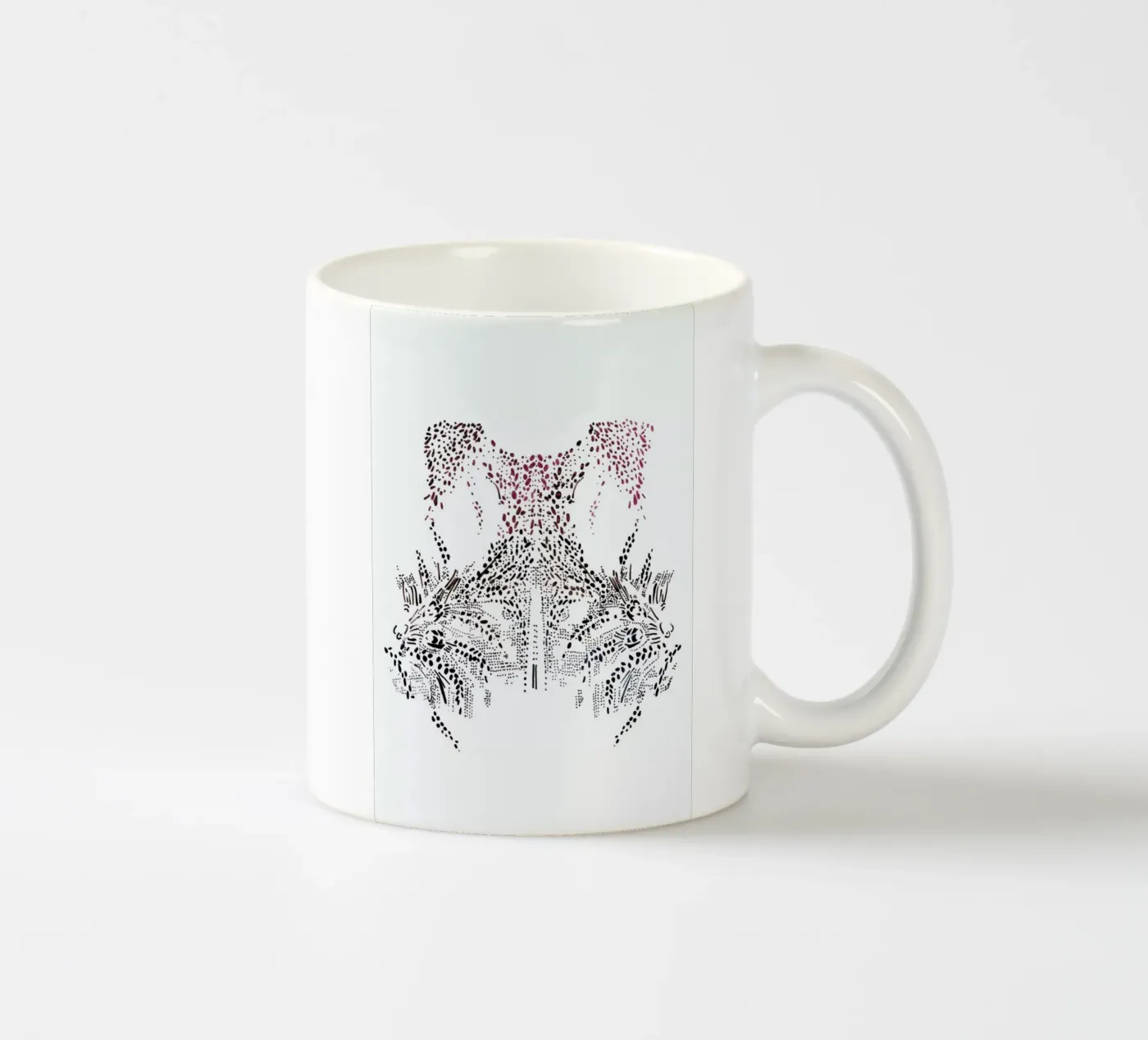 Aura ceramic mug by Céleste Hollak