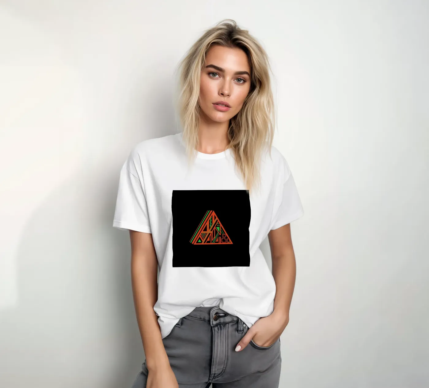 Triangle t-shirt da Petros Afshar