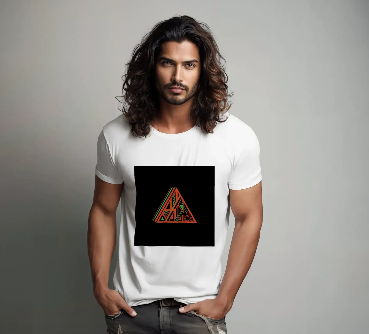 Triangle t-shirt da Petros Afshar