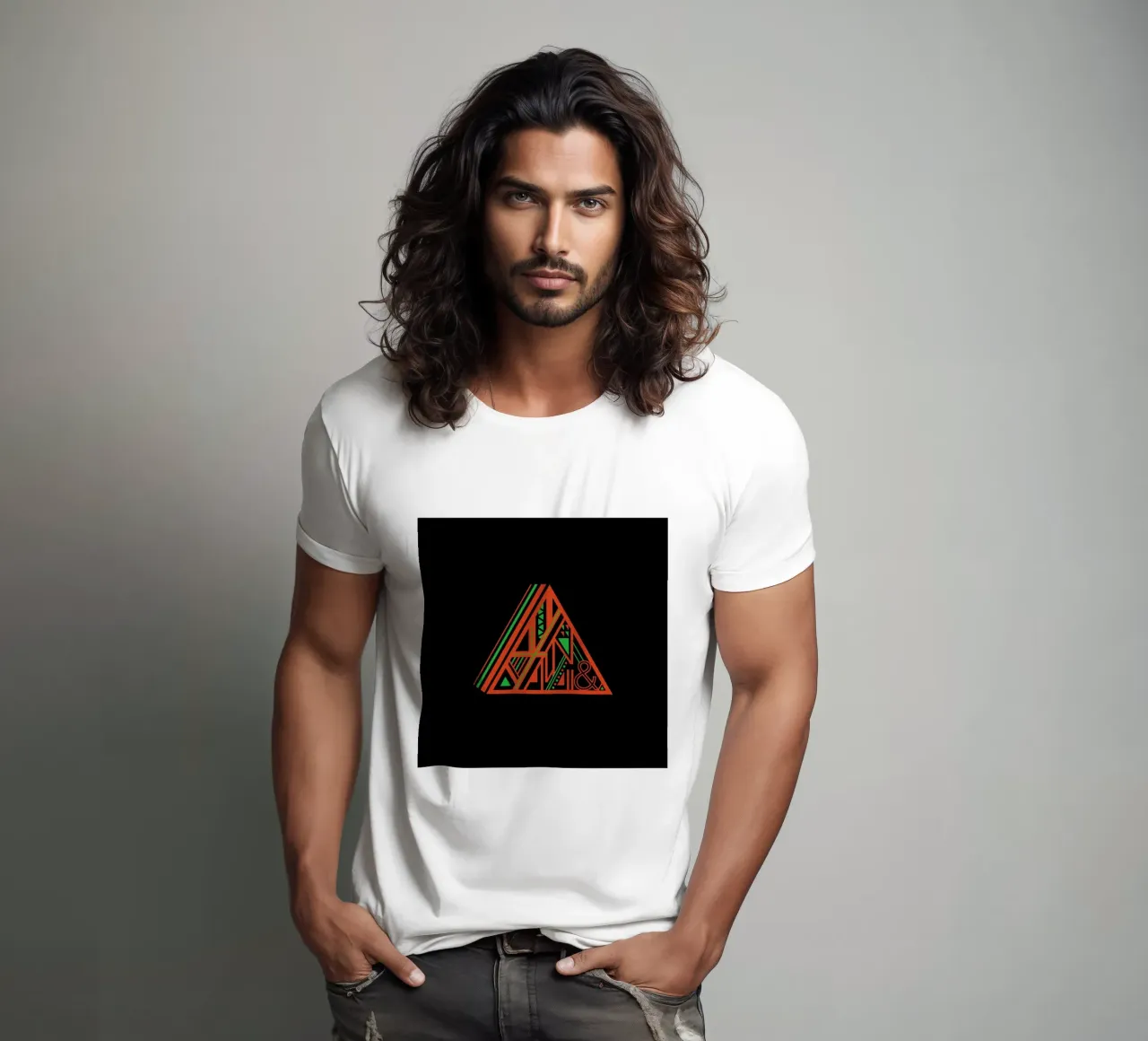 Triangle t-shirt da Petros Afshar
