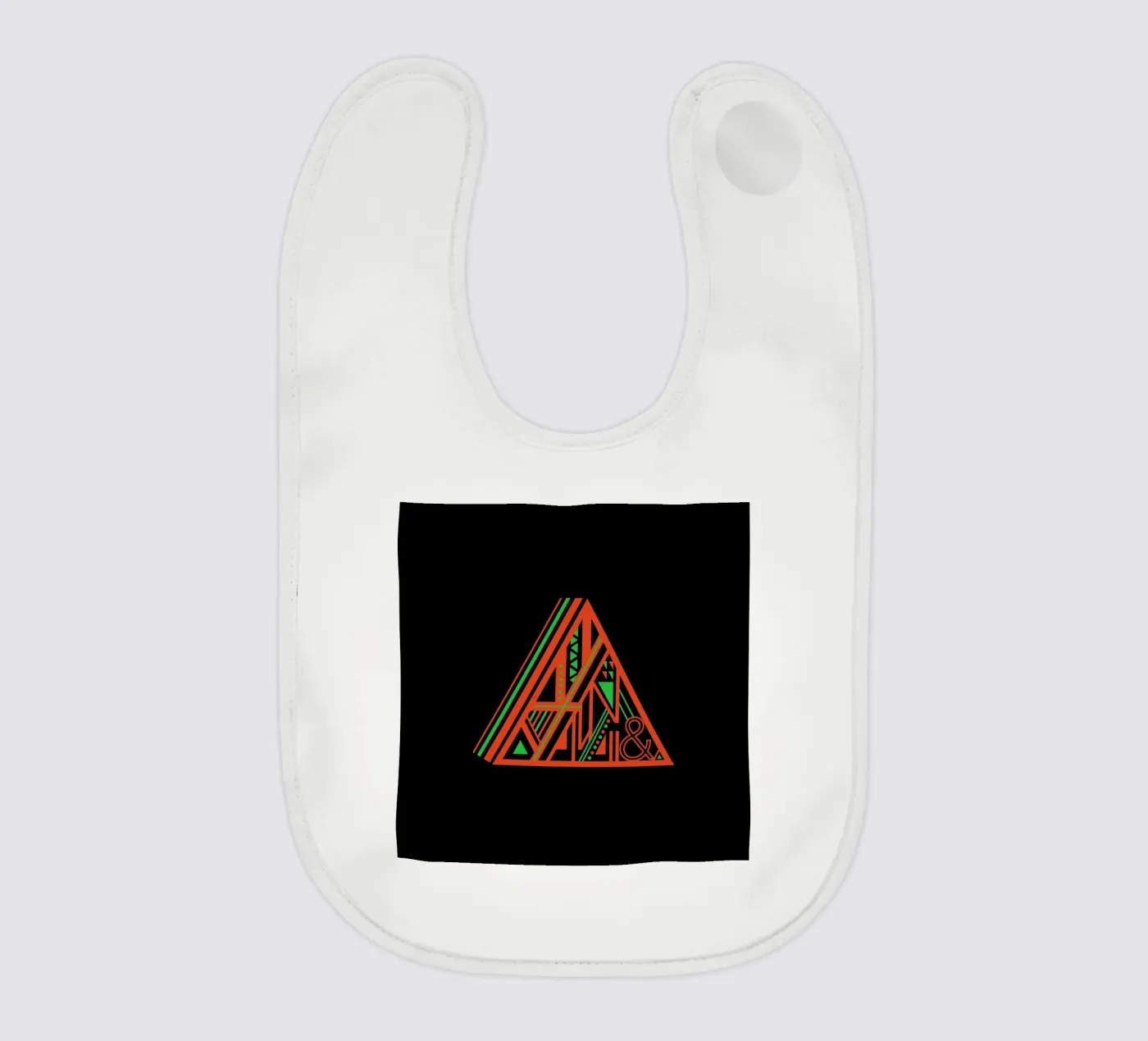 Triangle Babylätzchen von Petros Afshar