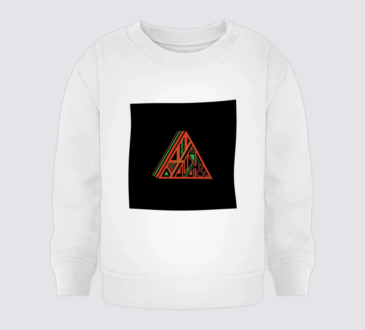 Triangle felpa neonato da Petros Afshar