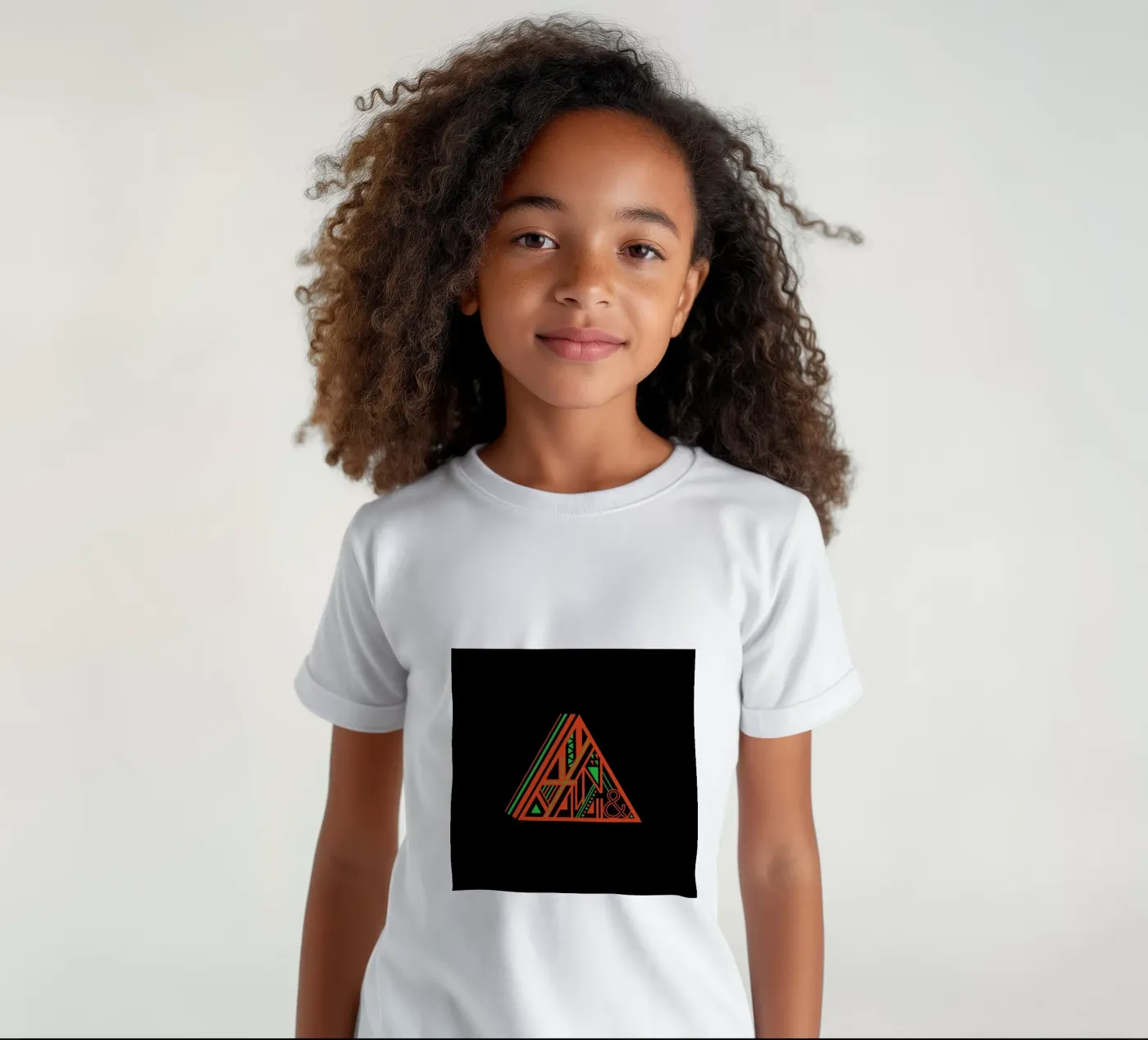 Triangle t-shirt bambini da Petros Afshar