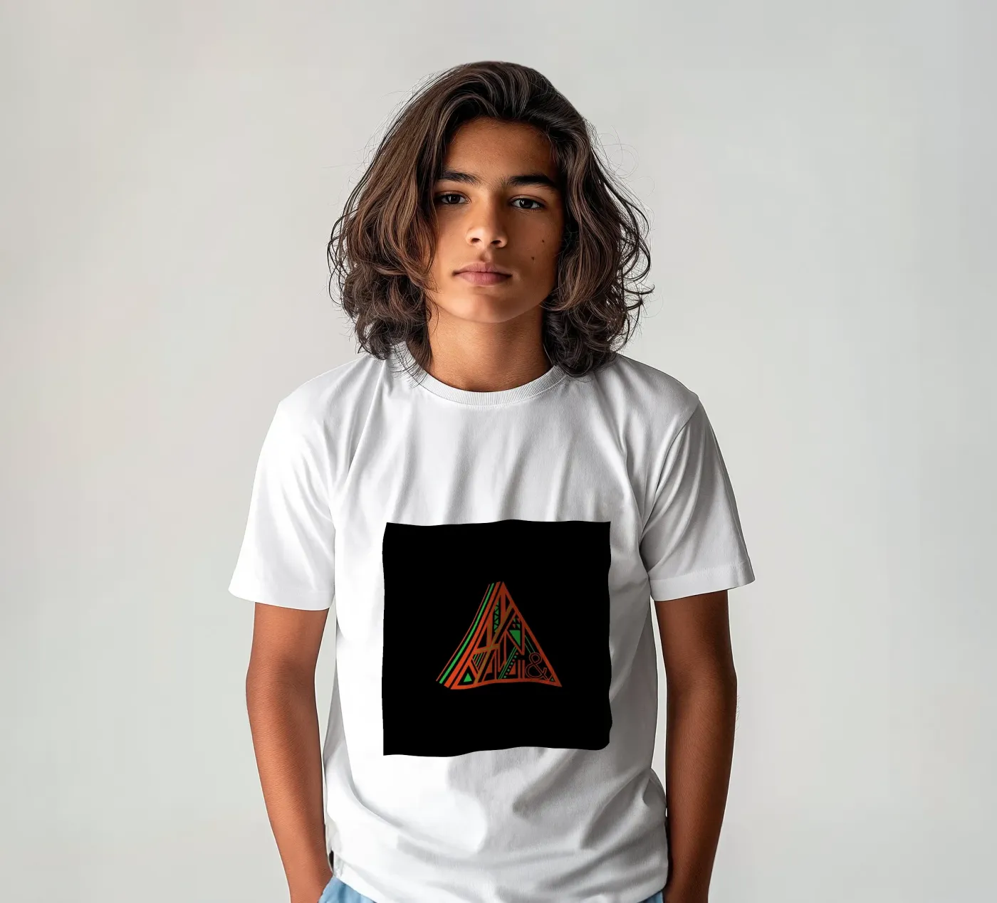 Triangle t-shirt bambini da Petros Afshar