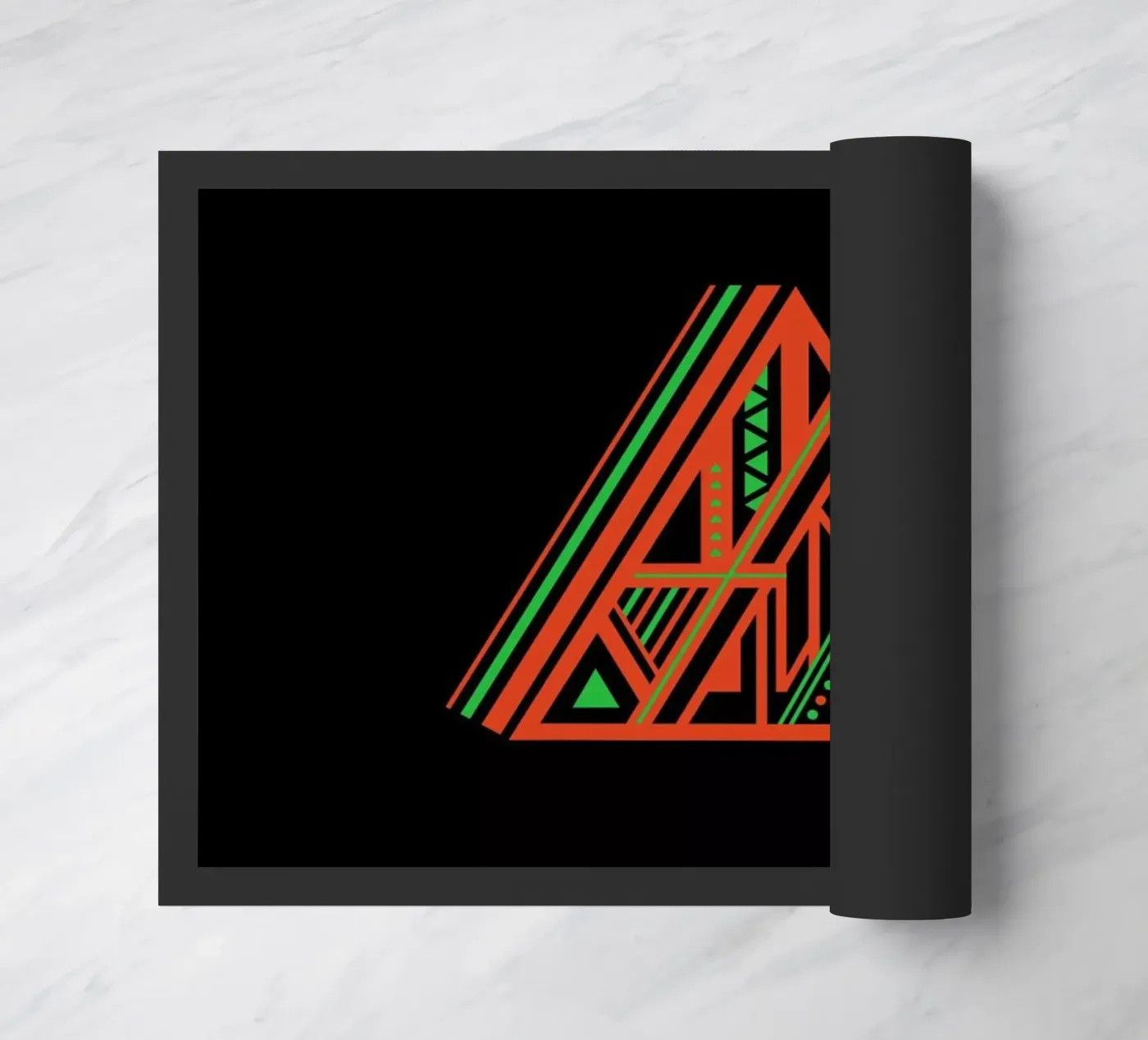 Triangle Fußmatte von Petros Afshar