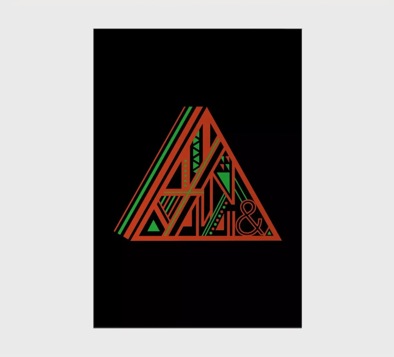 Triangle notebook by Petros Afshar