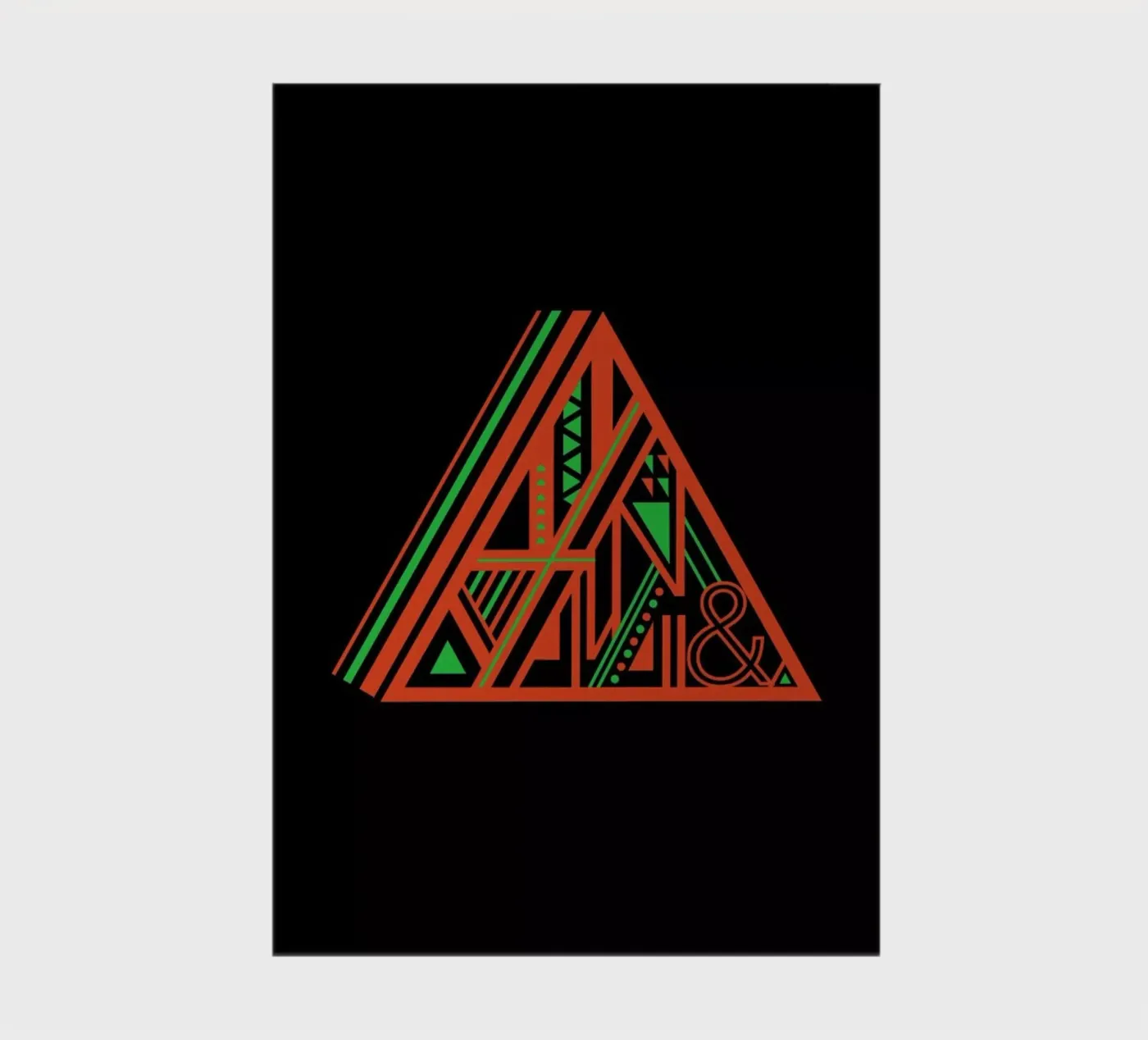 Triangle notebook by Petros Afshar