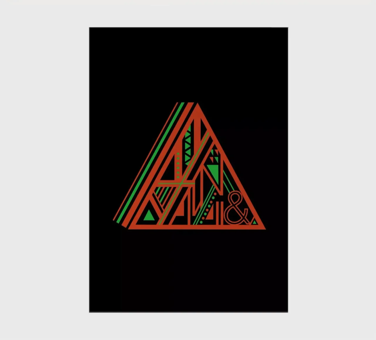 Triangle notebook by Petros Afshar