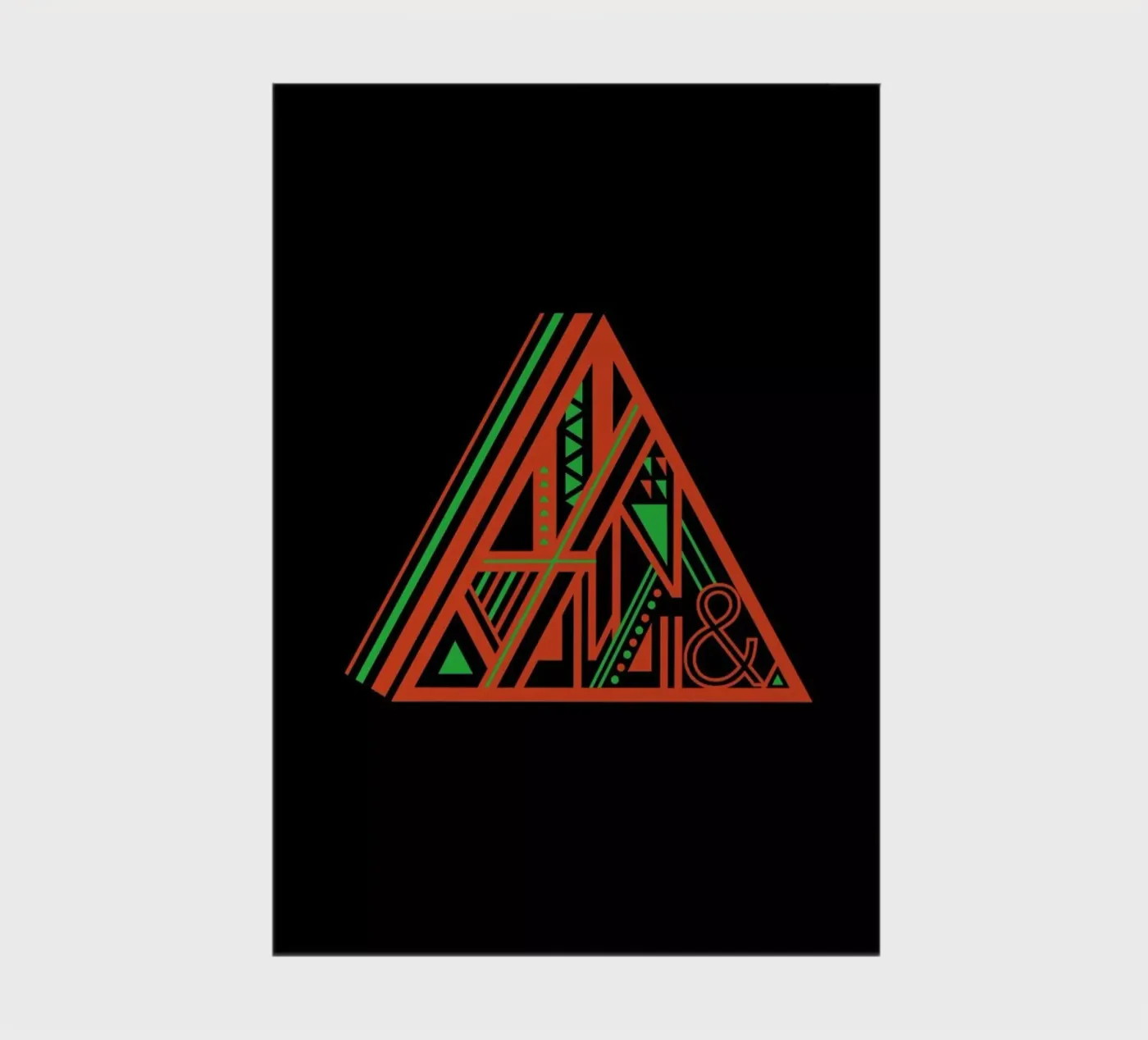 Triangle notebook by Petros Afshar