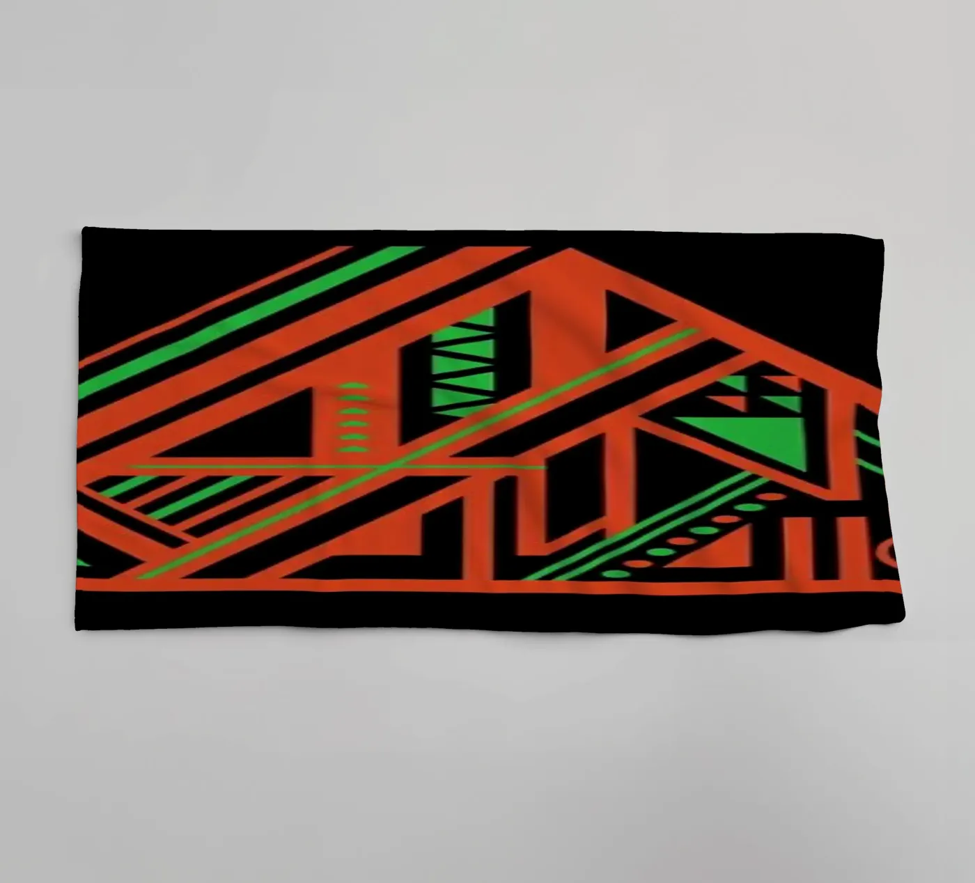 Triangle badhanddoek van Petros Afshar