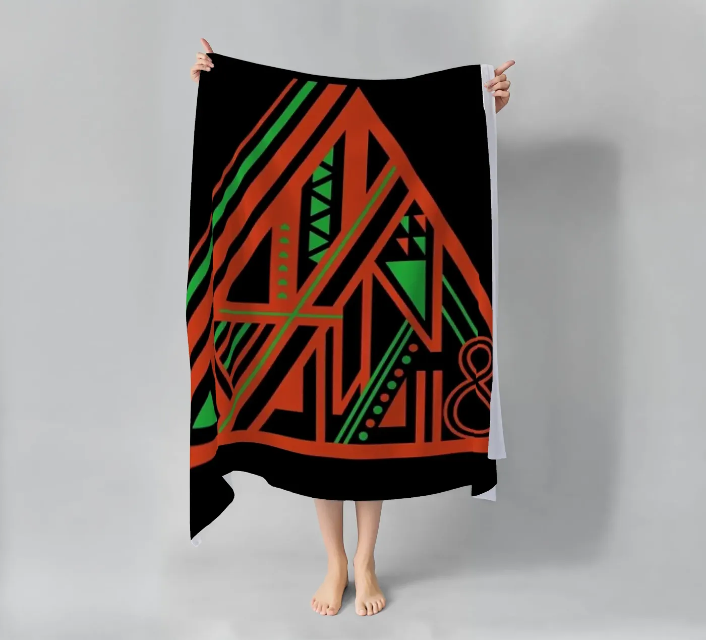 Triangle strandhanddoek van Petros Afshar