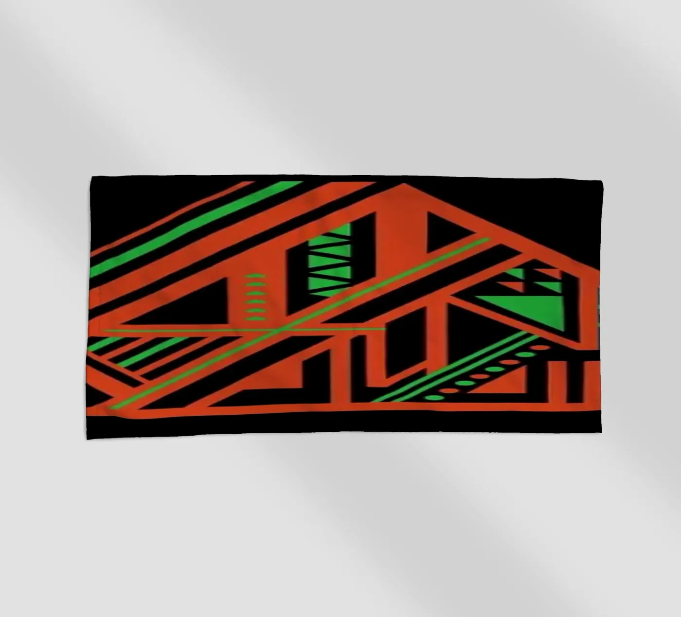 Triangle strandhanddoek van Petros Afshar