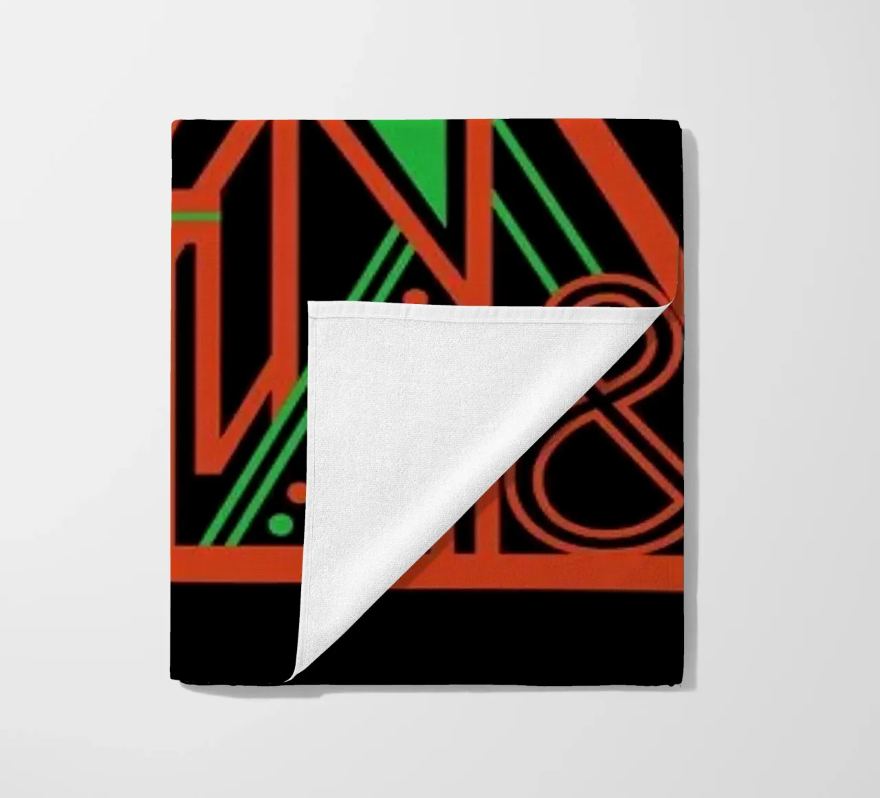 Triangle beach towel by Petros Afshar