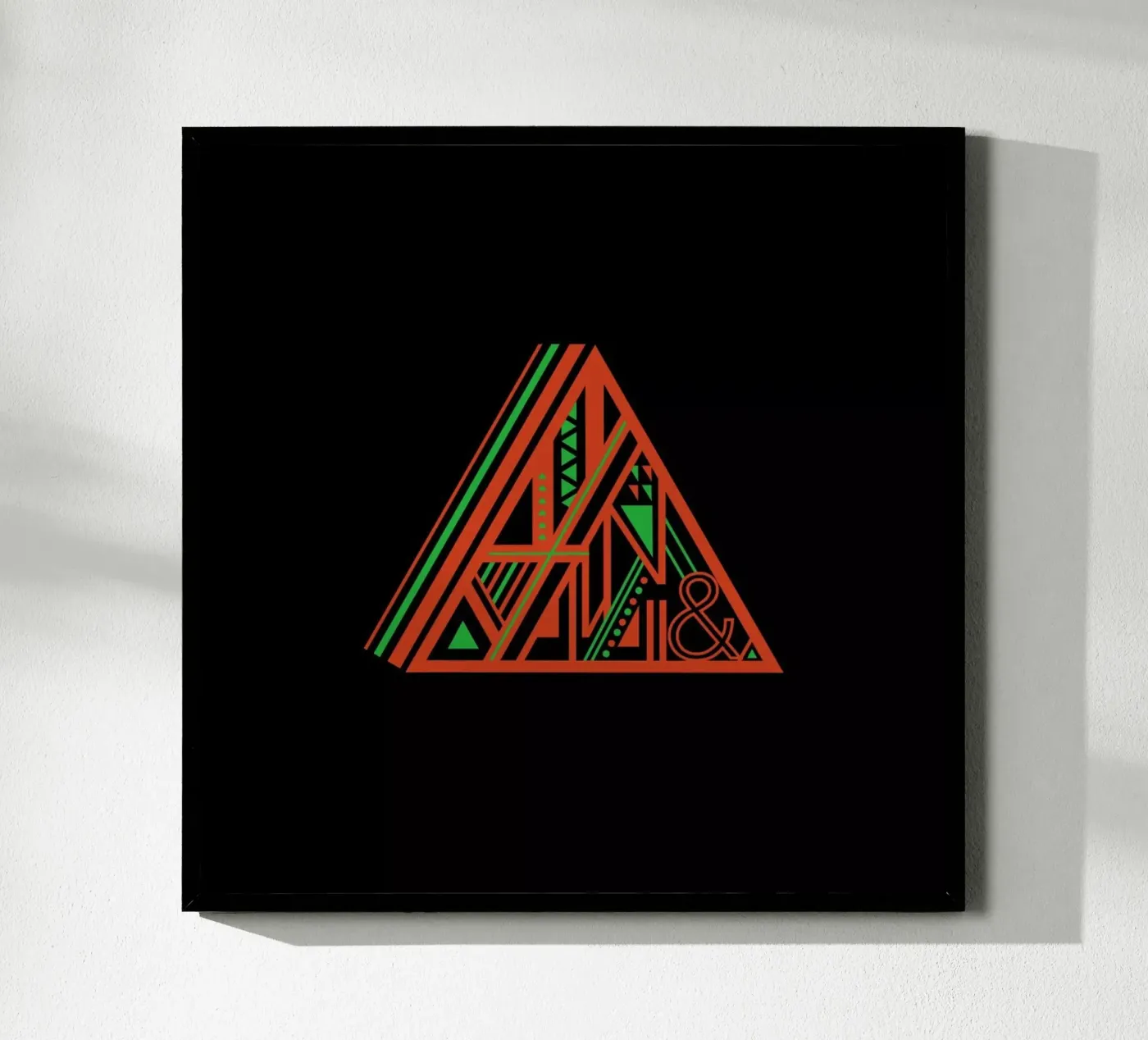 Triangle Poster von Petros Afshar